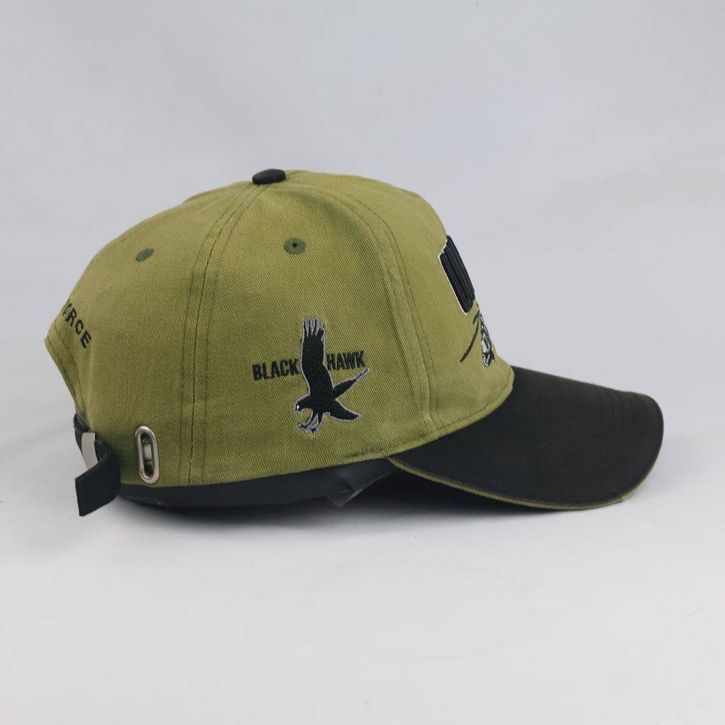 Thrifted US Air Force UH-60 Olive & Black Cap (57-58cm) | 10567