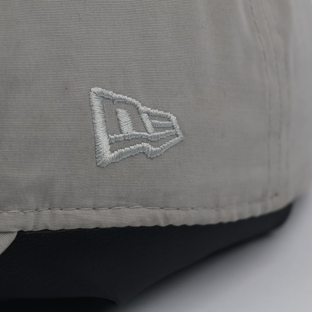 Thrifted NY Yankees New Era Cap | Grey Metal Badge Dad Hat