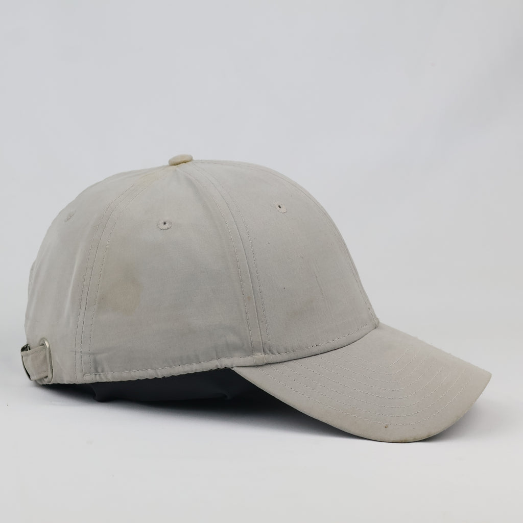 Thrifted NY Yankees New Era Cap | Grey Metal Badge Dad Hat