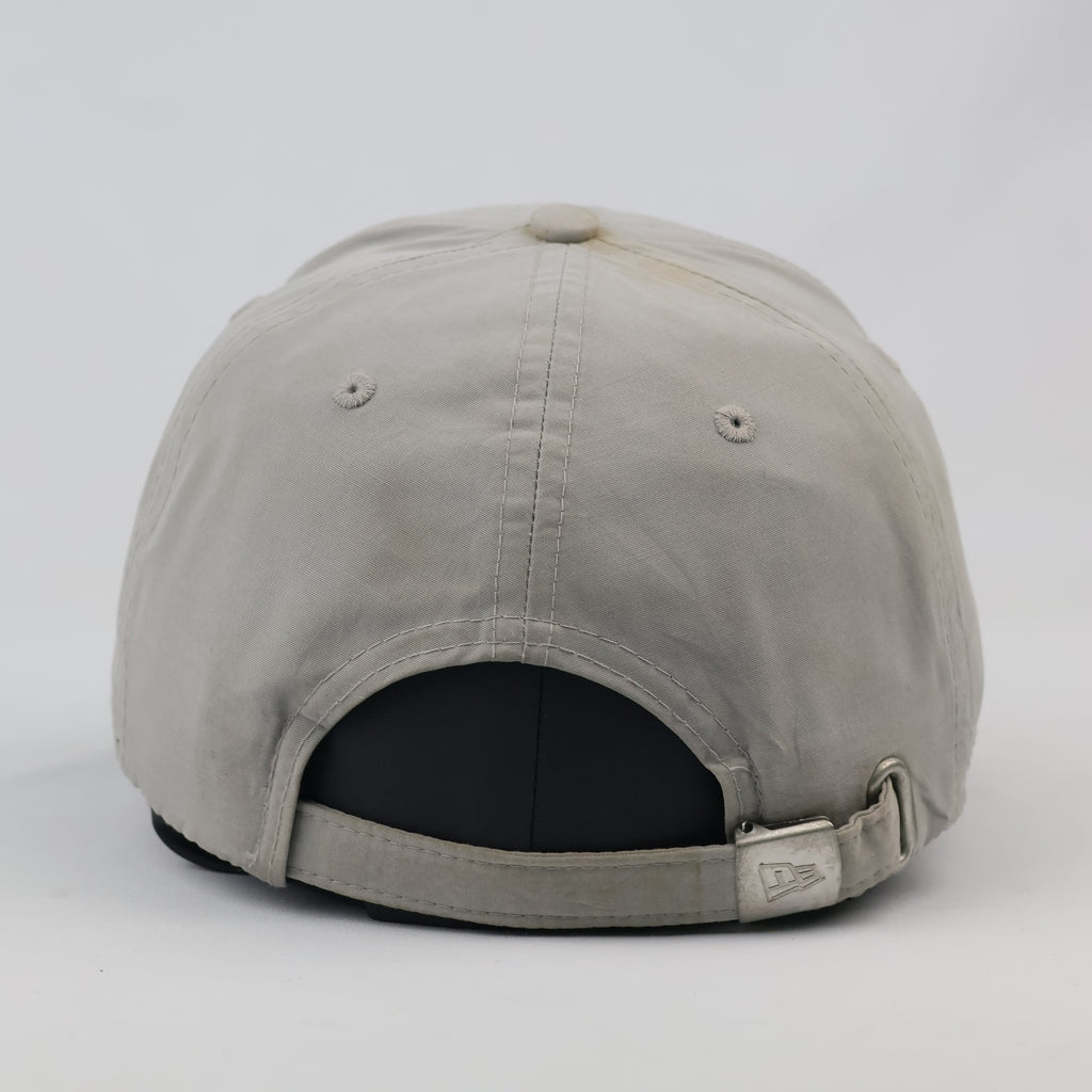 Thrifted NY Yankees New Era Cap | Grey Metal Badge Dad Hat