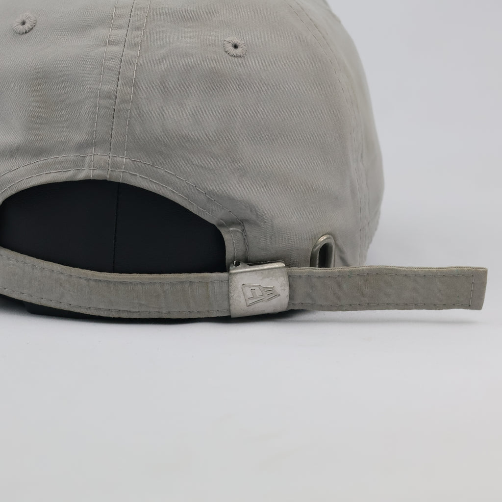 Thrifted NY Yankees New Era Cap | Grey Metal Badge Dad Hat