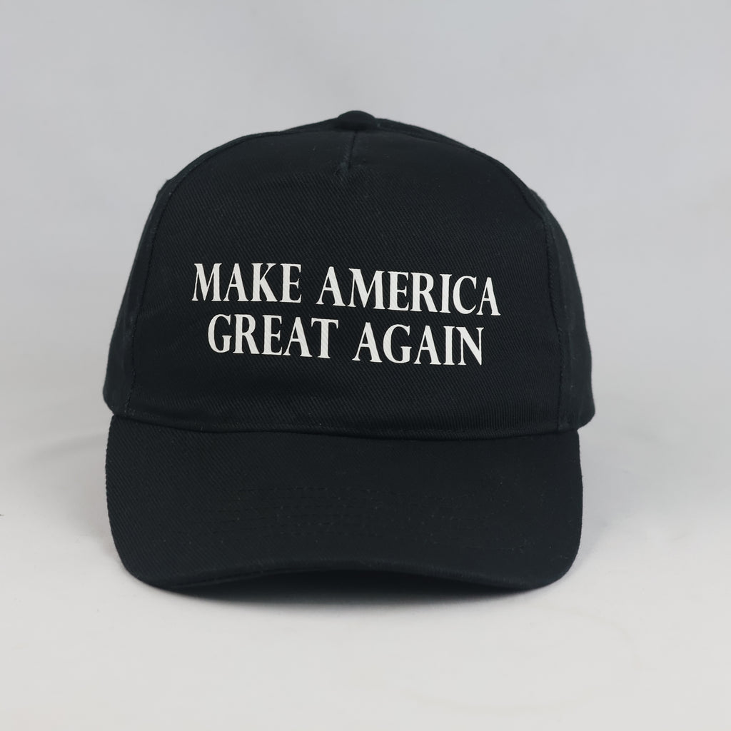 Thrifted Beechfield Make America Great Again Black Hat (57-58cm) | 10565