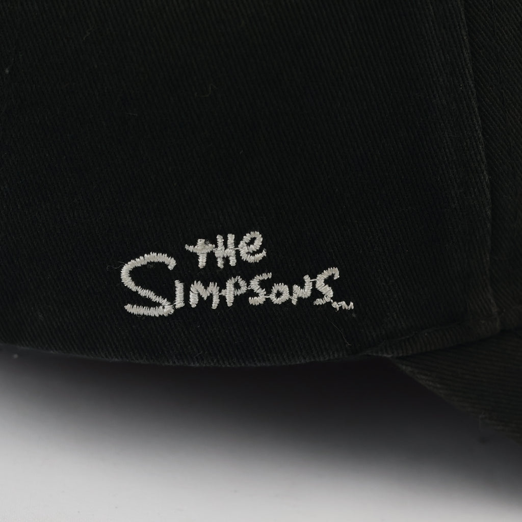 Thrifted Black Bart Simpson Skateboard Cap | Matt Groening Snapback
