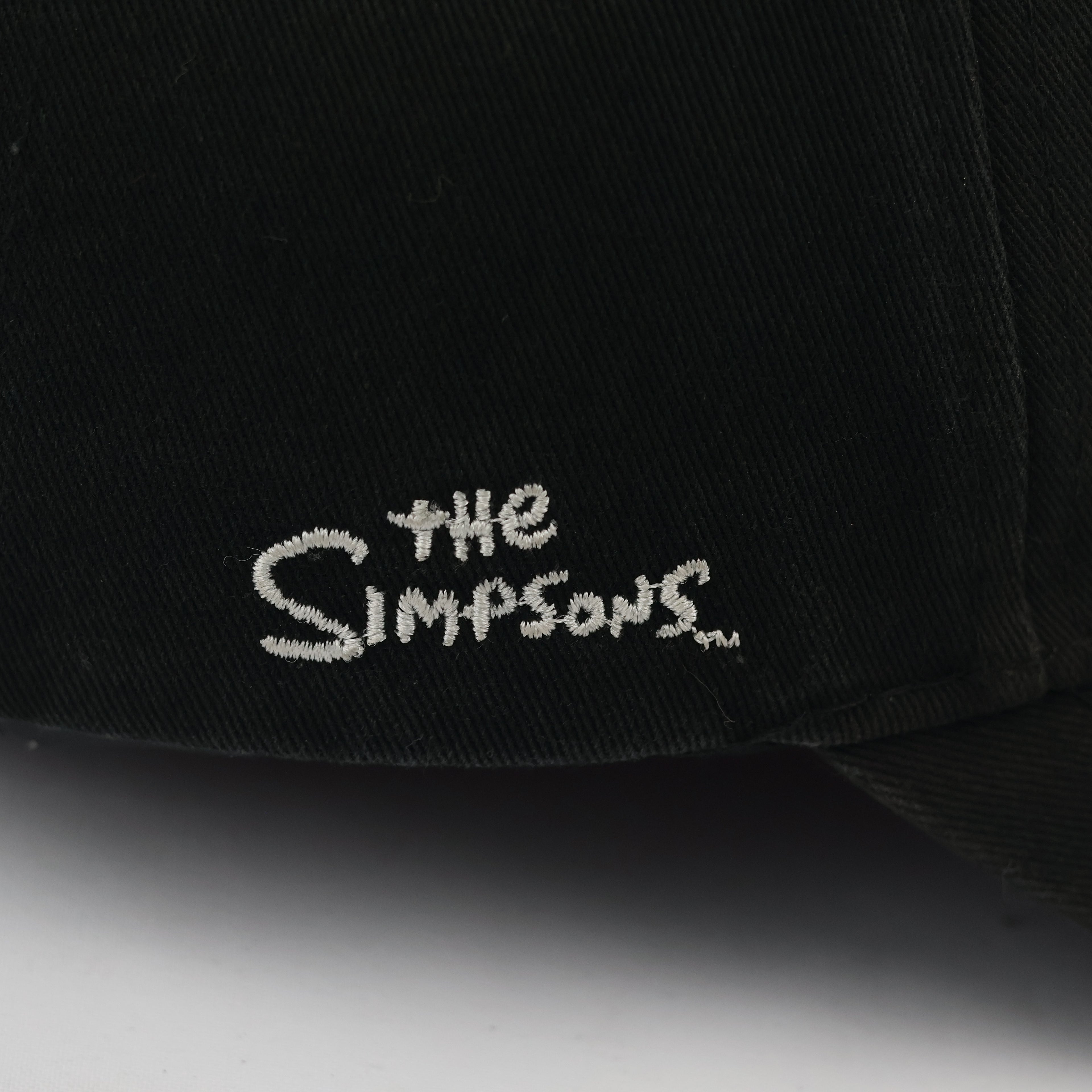 Thrifted Black Bart Simpson Skateboard Cap | Matt Groening Snapback