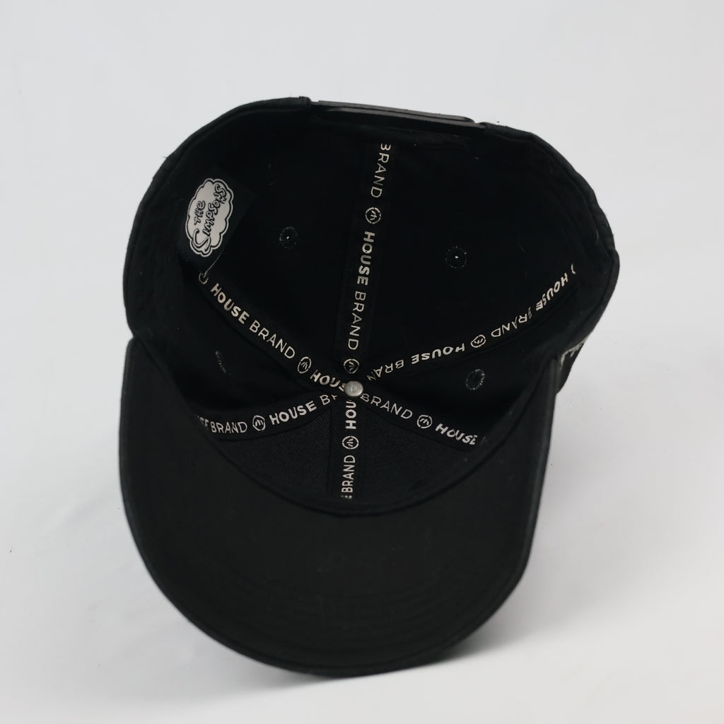 Thrifted Black Bart Simpson Skateboard Cap | Matt Groening Snapback