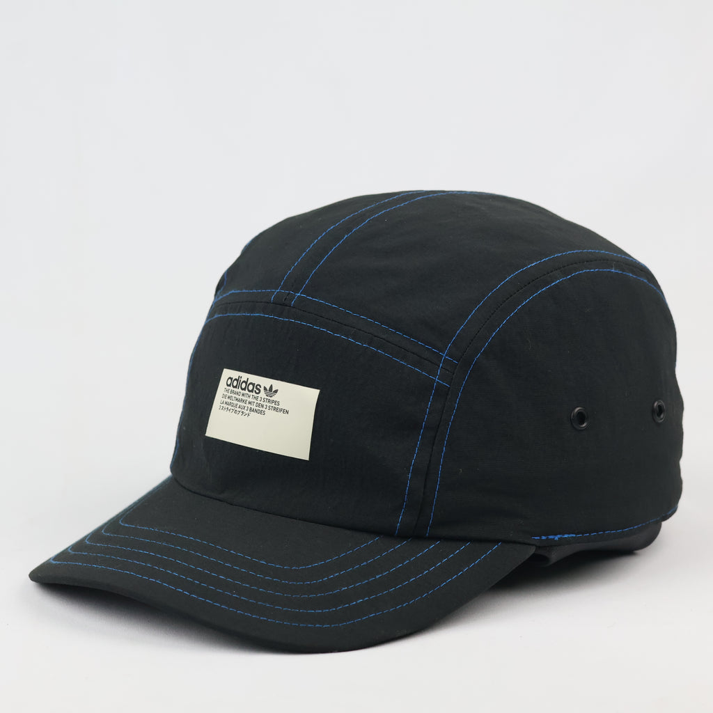 Thrifted Adidas Blue Contrast Stitch 5-Panel Cap | Size 57-59cm