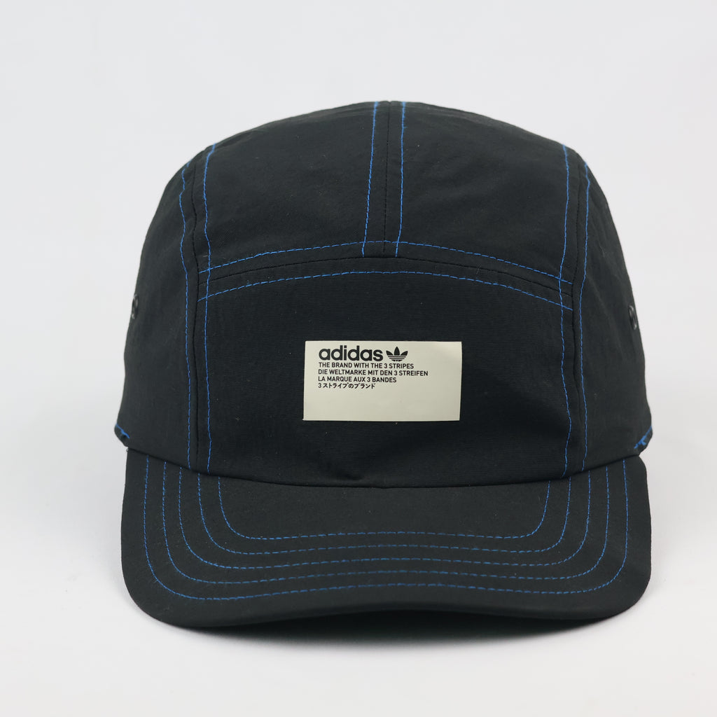 Thrifted Adidas Blue Contrast Stitch 5-Panel Cap | Size 57-59cm