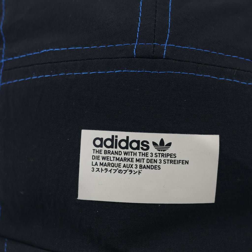 Thrifted Adidas Blue Contrast Stitch 5-Panel Cap | Size 57-59cm