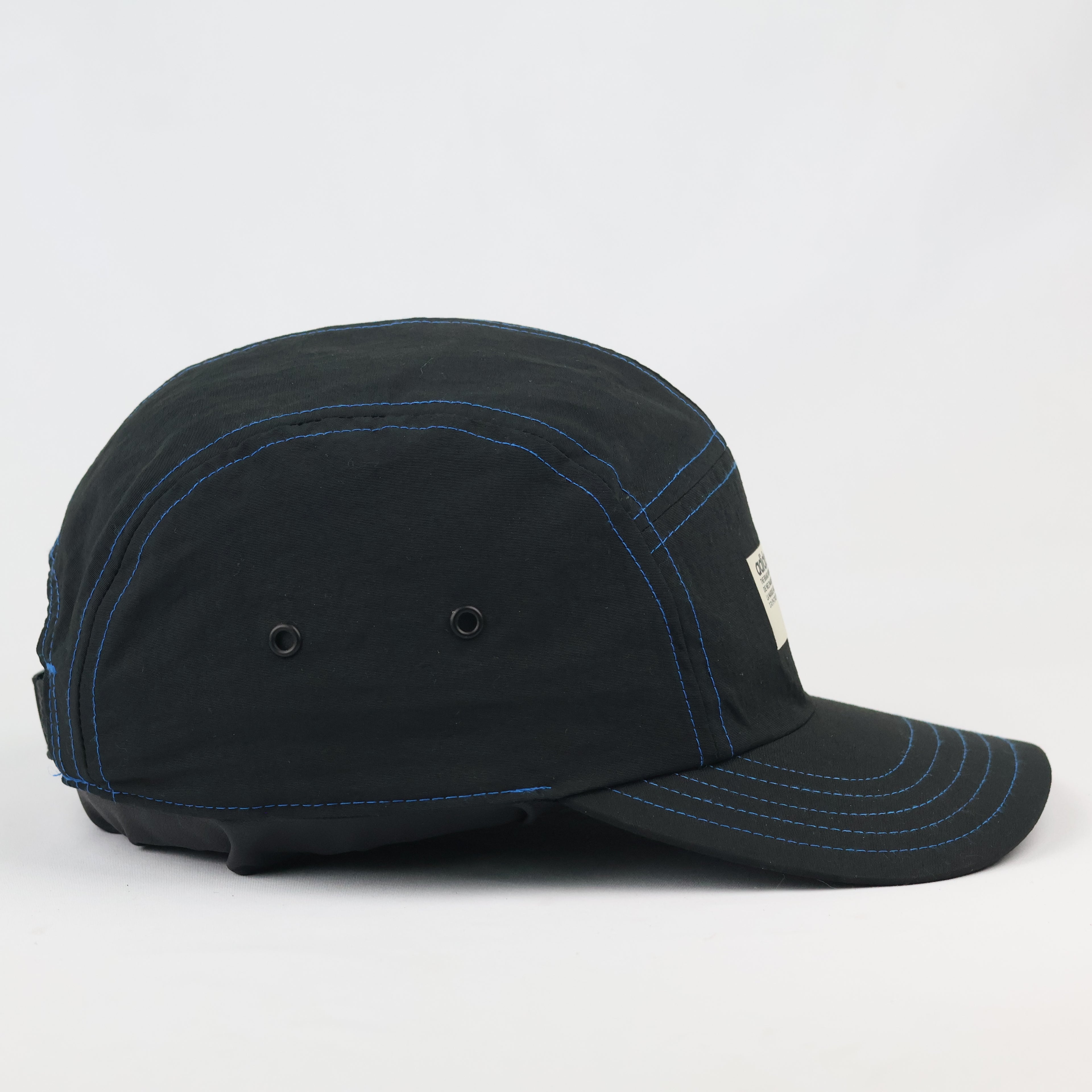 Thrifted Adidas Blue Contrast Stitch 5-Panel Cap | Size 57-59cm