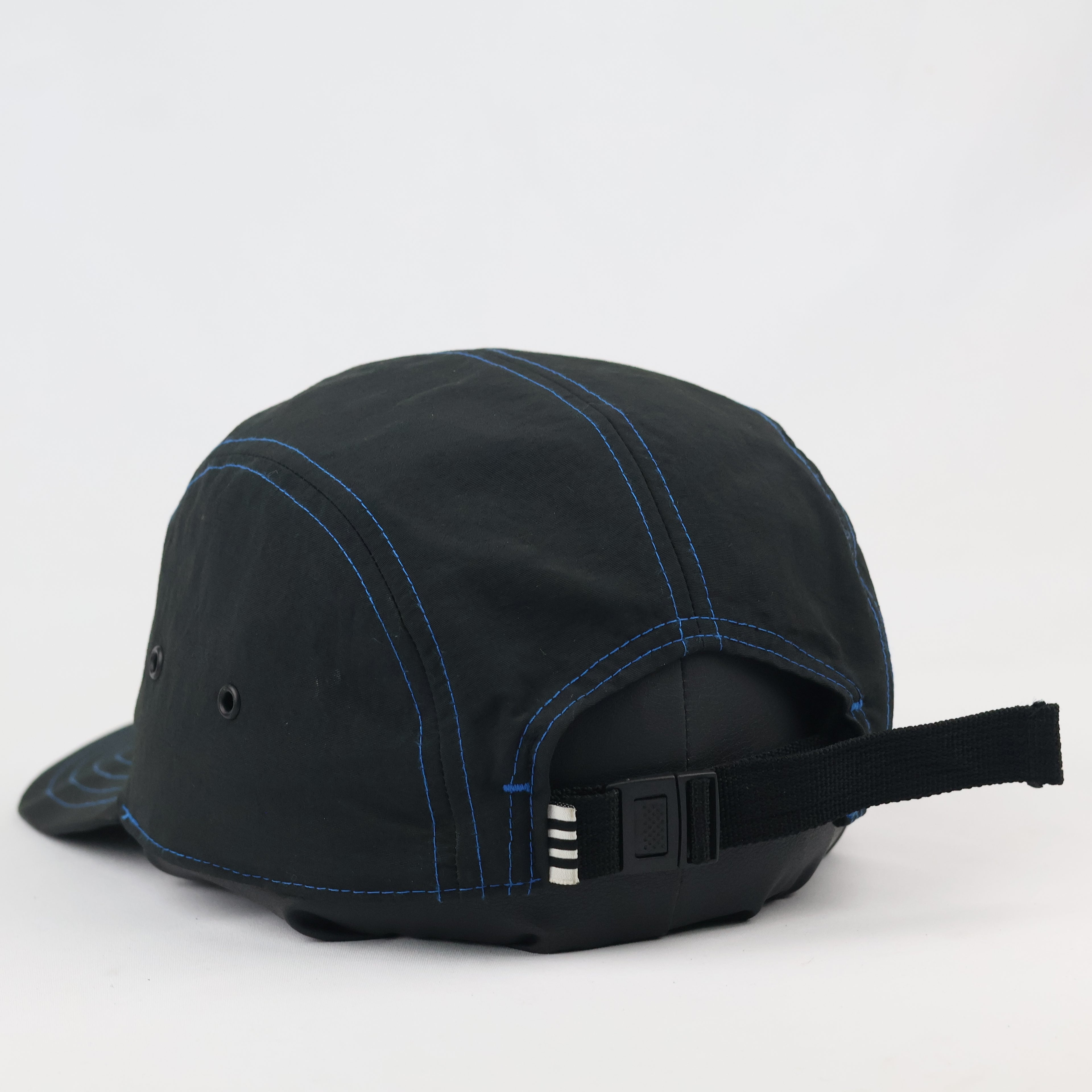 Thrifted Adidas Blue Contrast Stitch 5-Panel Cap | Size 57-59cm