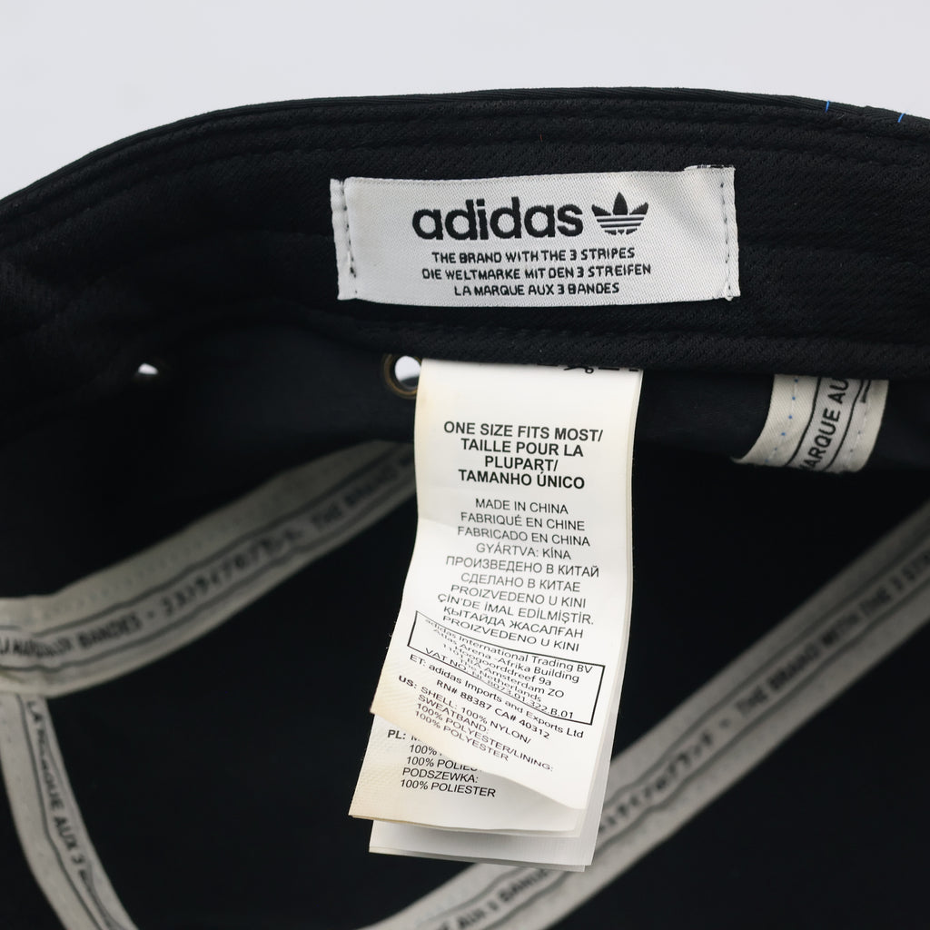 Thrifted Adidas Blue Contrast Stitch 5-Panel Cap | Size 57-59cm