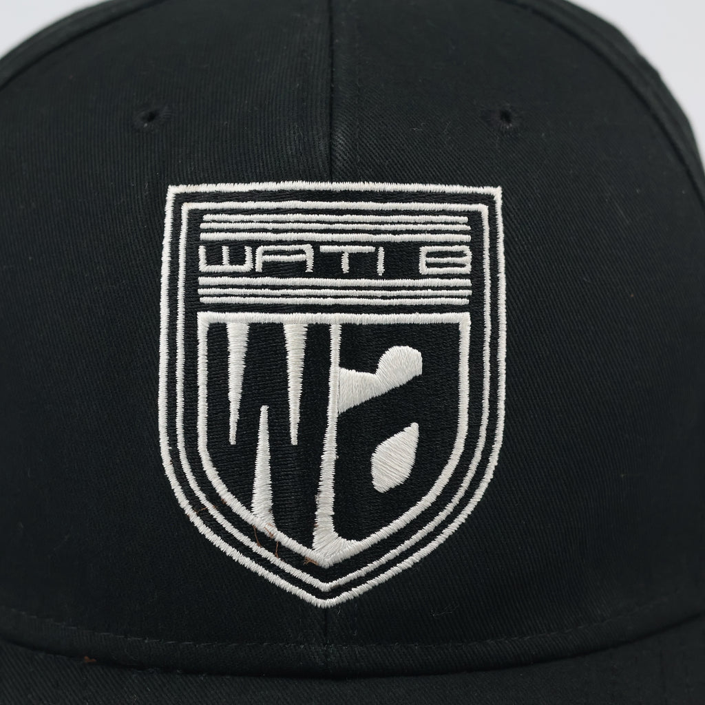Thrifted Wati B Hip Hop Streetwear Cap | Black & White Snapback