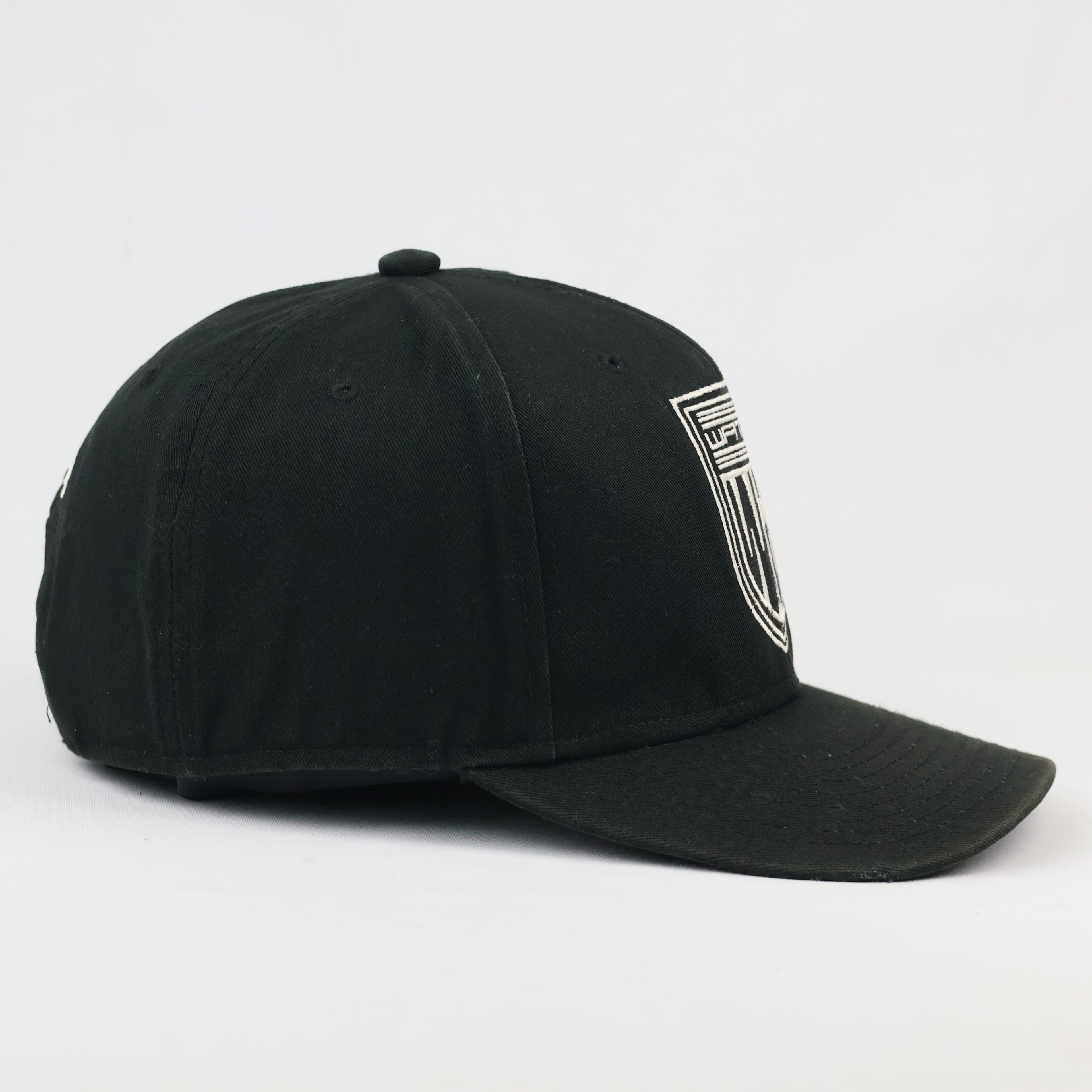 Thrifted Wati B Hip Hop Streetwear Cap | Black & White Snapback