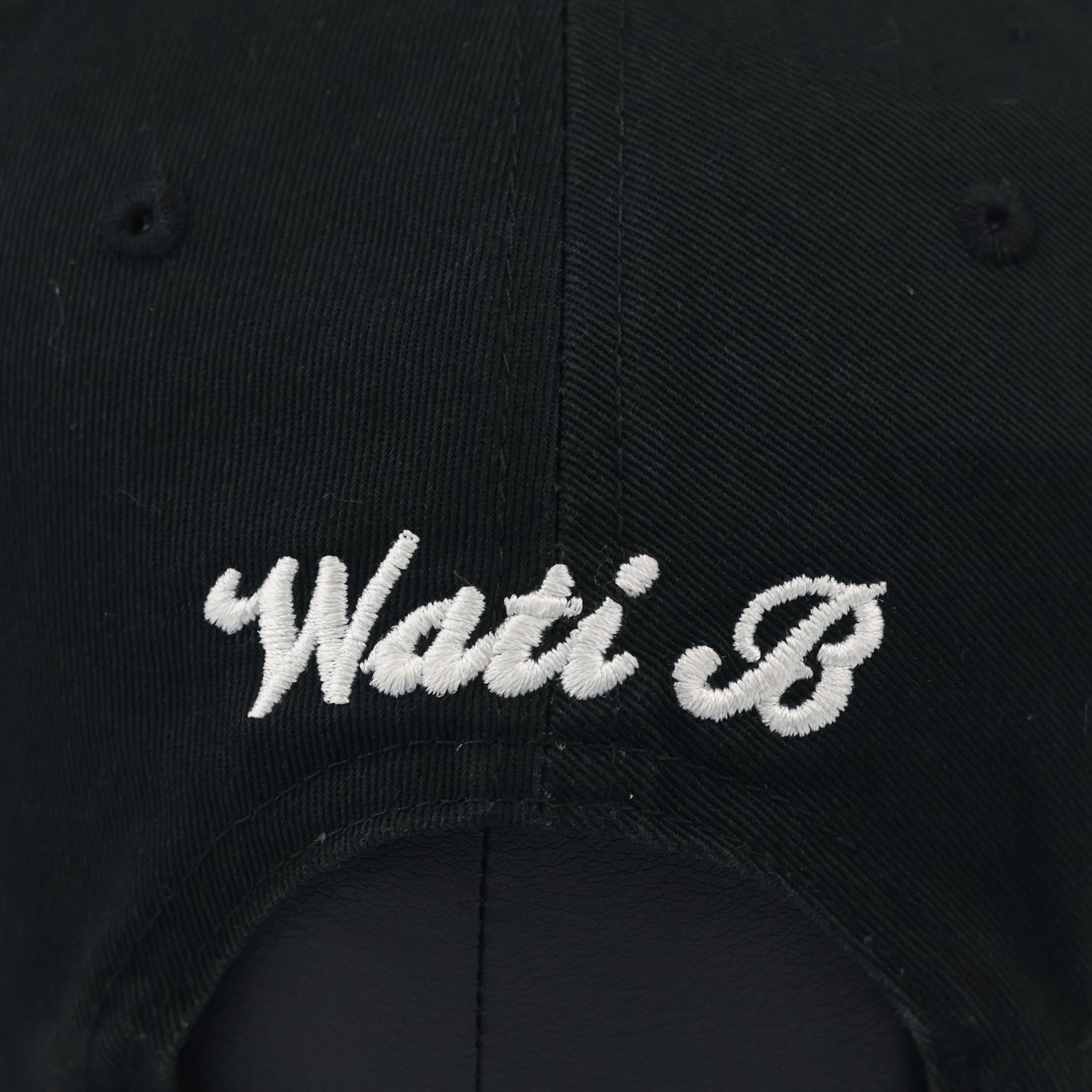 Thrifted Wati B Hip Hop Streetwear Cap | Black & White Snapback