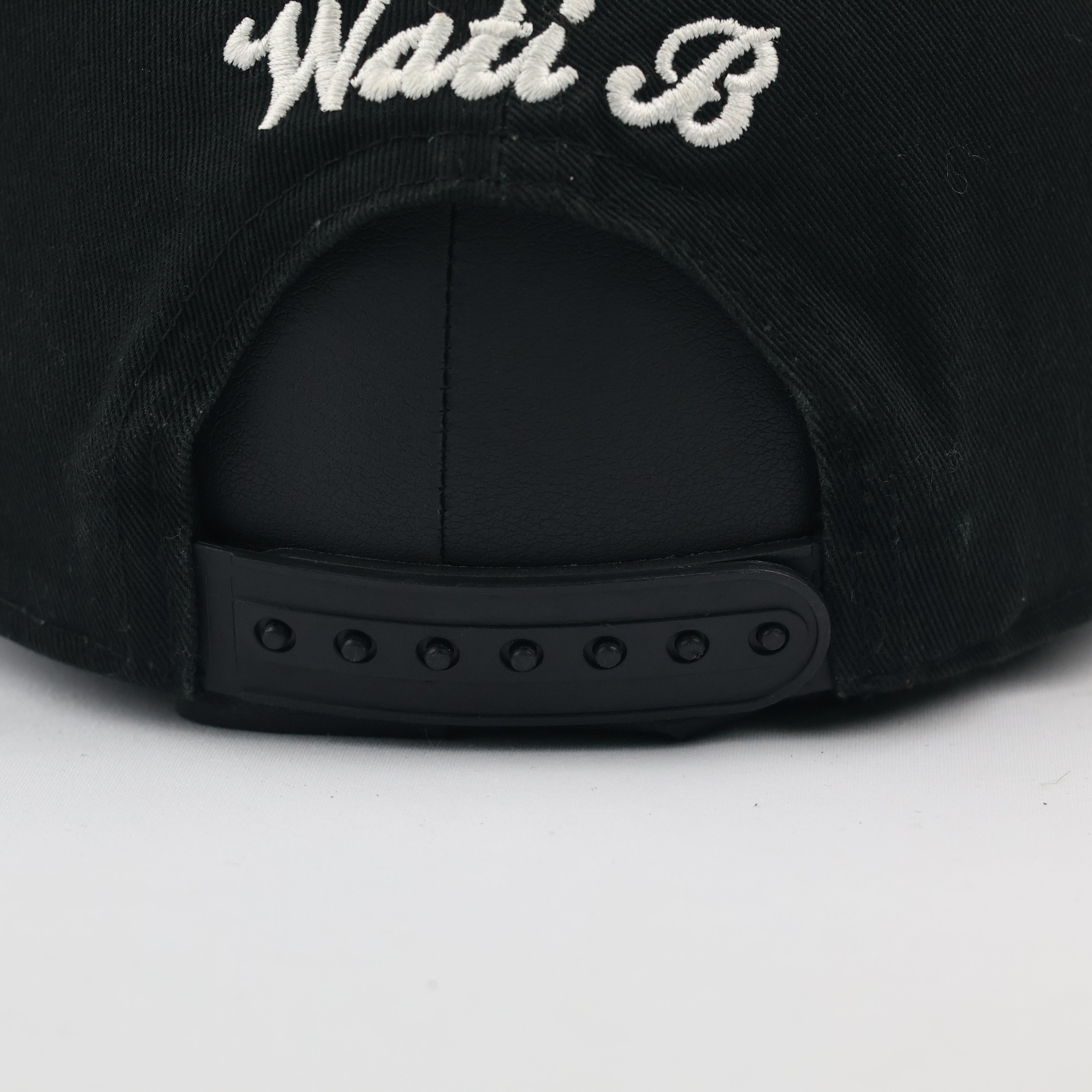 Thrifted Wati B Hip Hop Streetwear Cap | Black & White Snapback