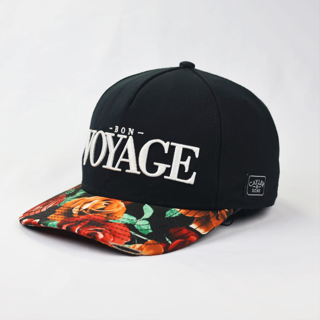Cayler & Sons "Bon Voyage" Snapback - Floral Brim - Premium Headwear