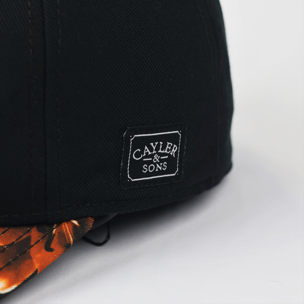 Cayler & Sons "Bon Voyage" Snapback - Floral Brim - Premium Headwear