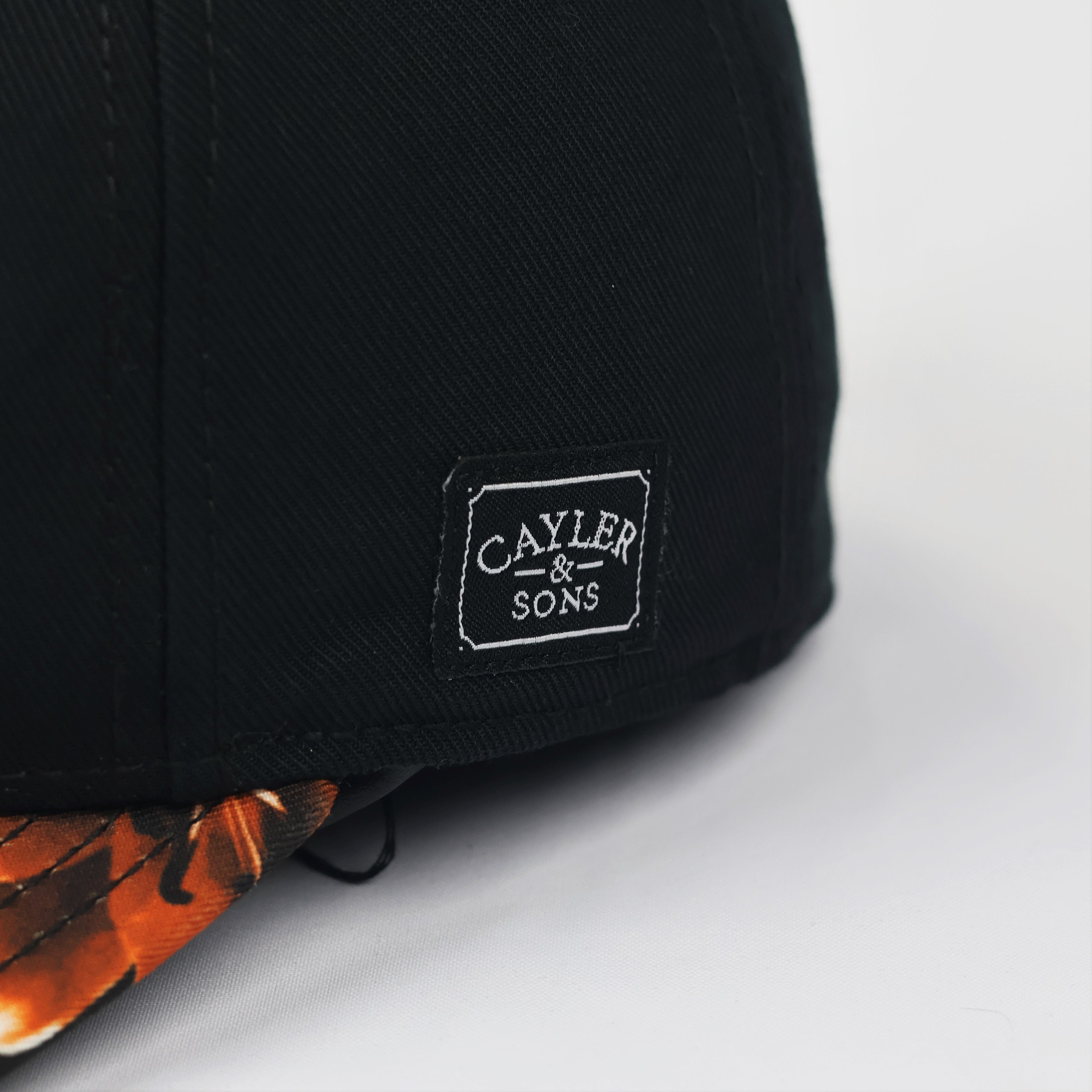 Cayler & Sons "Bon Voyage" Snapback - Floral Brim - Premium Headwear