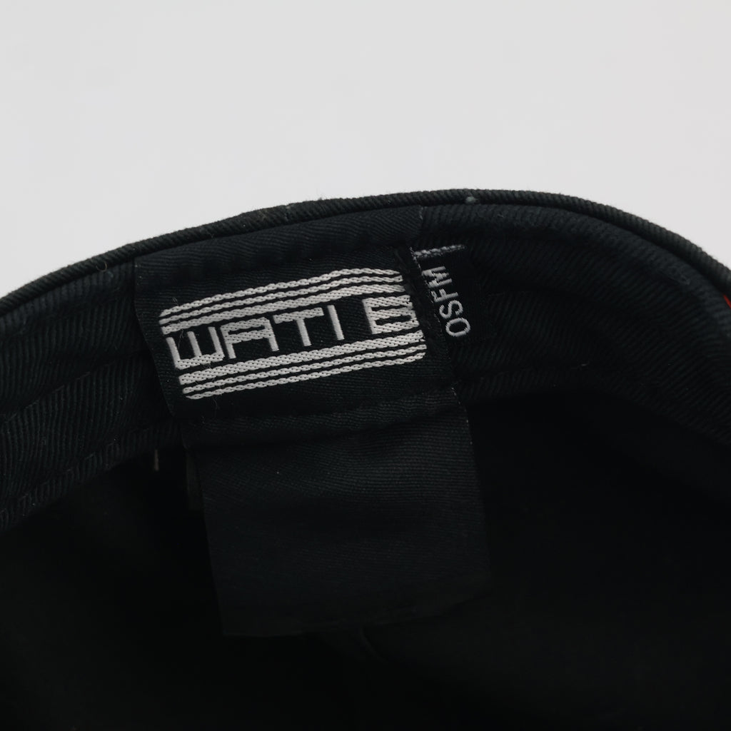 Thrifted Wati B Hip Hop Streetwear Cap | Black & White Snapback