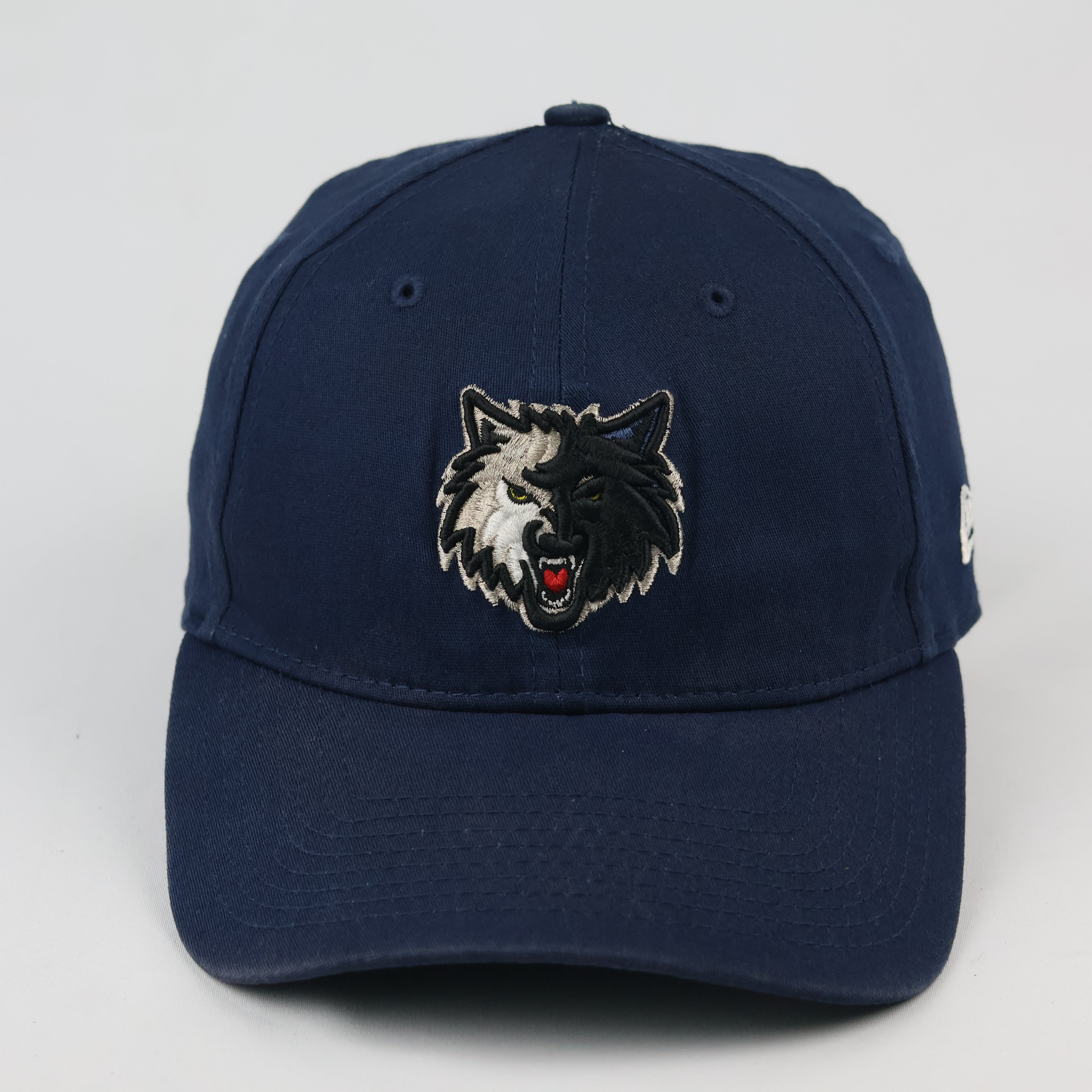 Thrifted Minnesota Timberwolves NBA Cap | New Era 3930 Navy Blue
