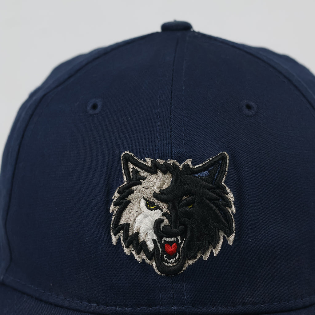 Thrifted Minnesota Timberwolves NBA Cap | New Era 3930 Navy Blue