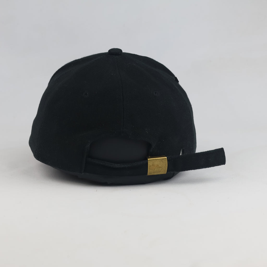 Thrifted "Ich Darf Das!" German Graphic Black Dad Hat (56-57cm) | 10604