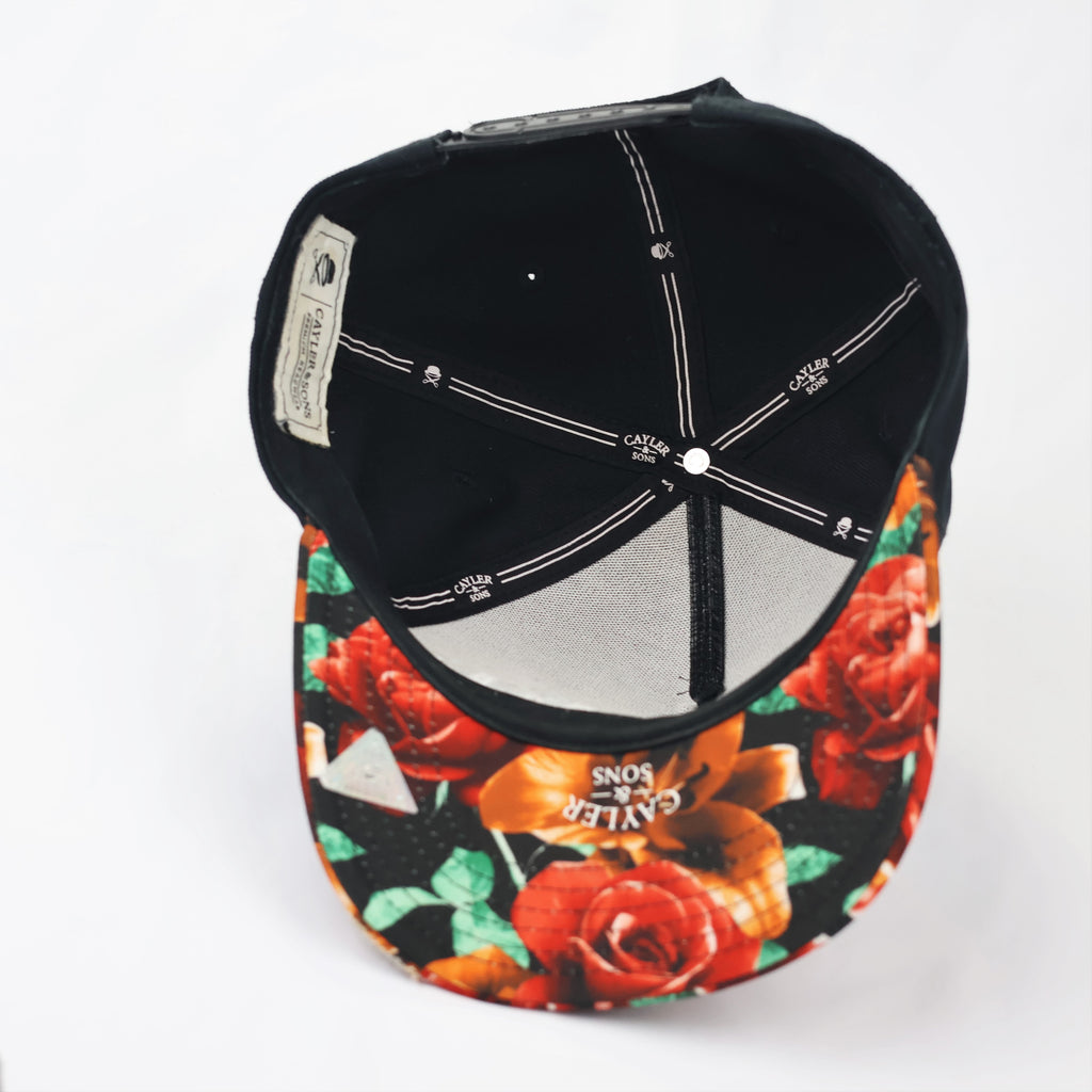 Cayler & Sons "Bon Voyage" Snapback - Floral Brim - Premium Headwear