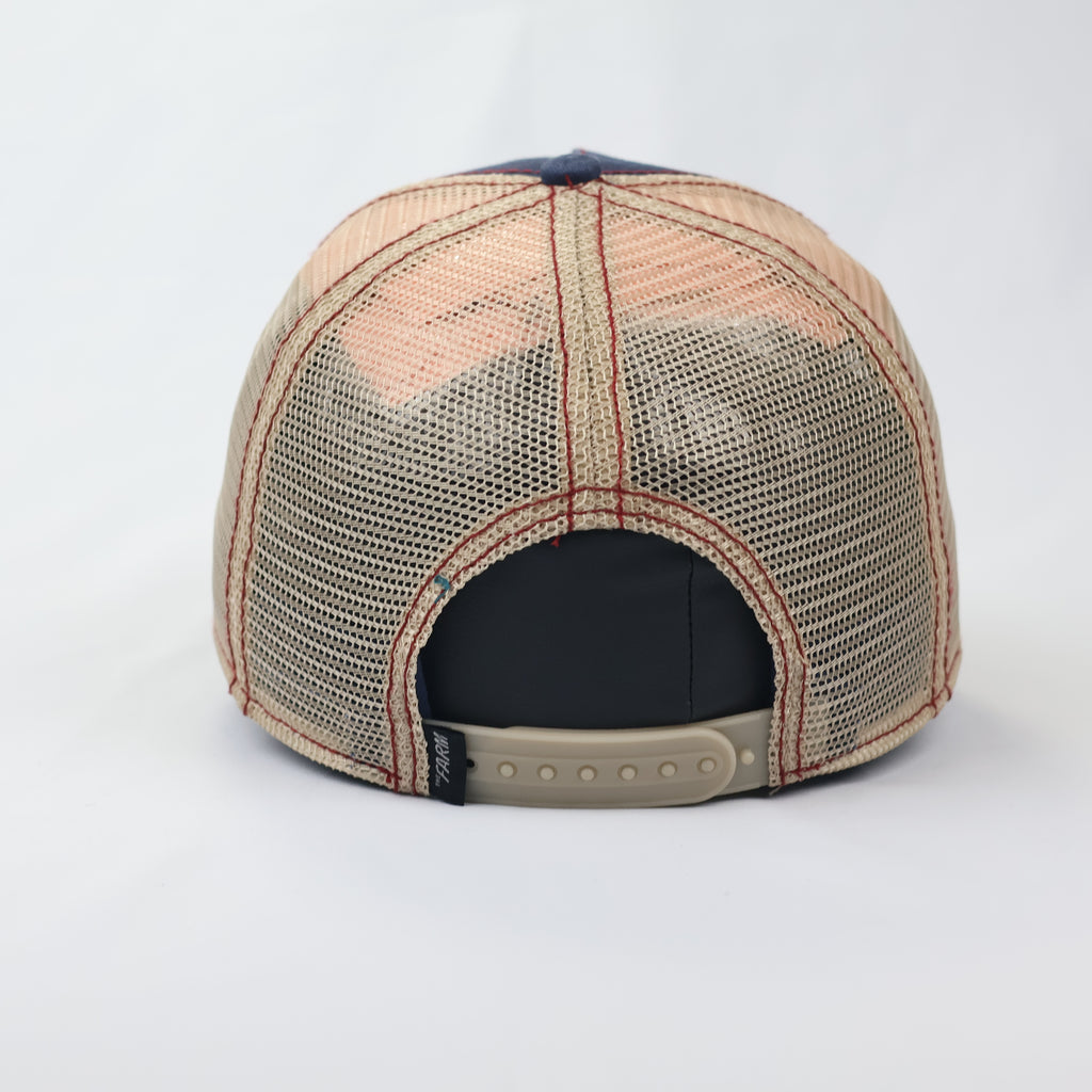 Authentic Goorin Bros. Animal Farm Thrifted Snapback - Rooster Patch - One Size