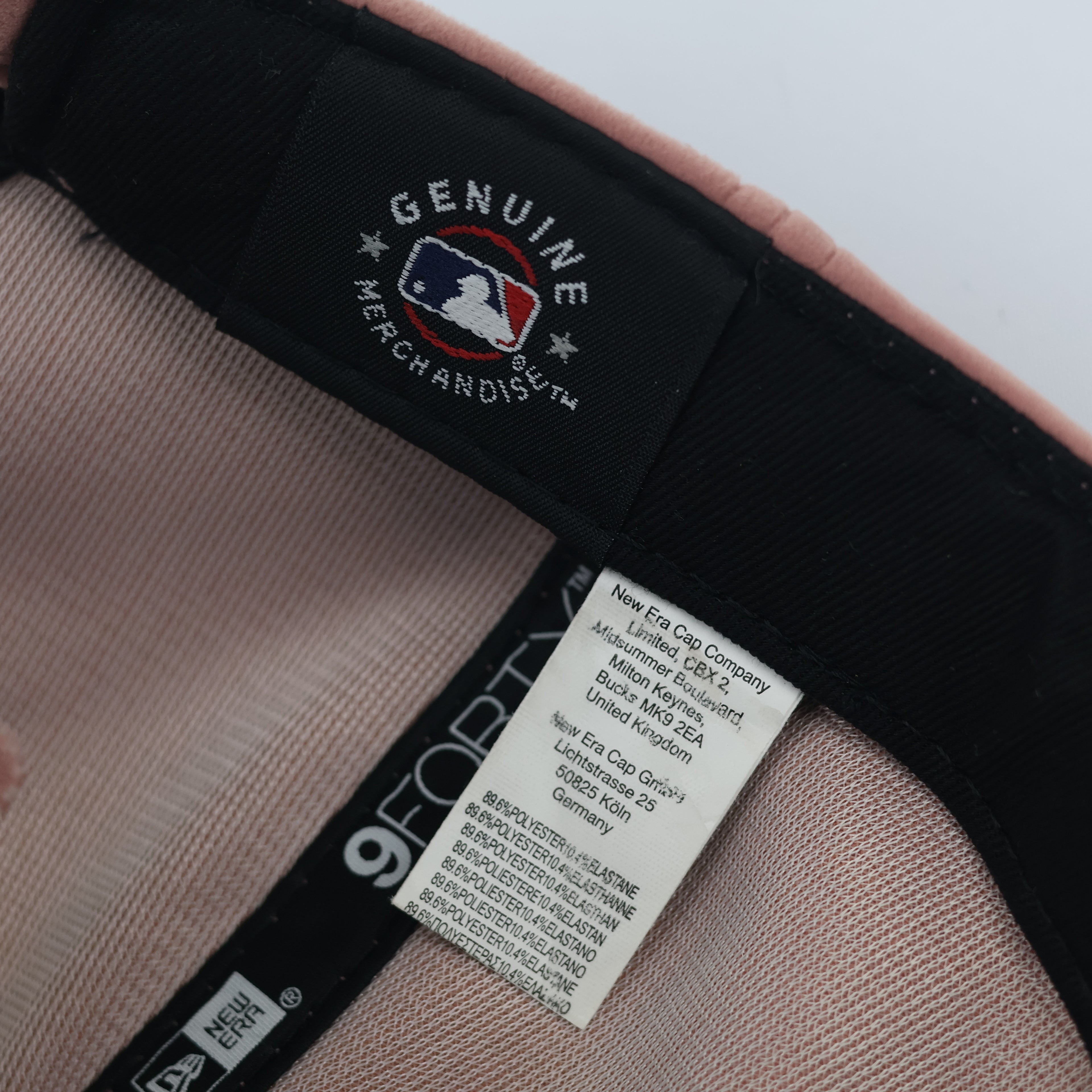 New Era 9FORTY NY Premium soft-touch fabric Thrifted Cap - Rose Mauve
