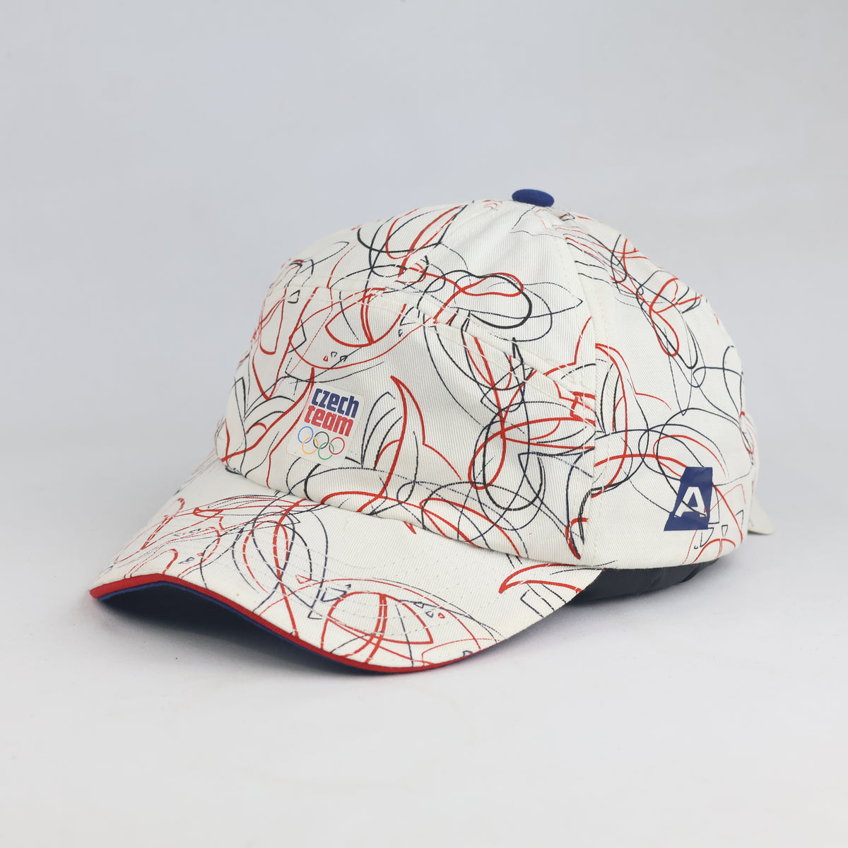 Thrifted NWT Czech Olympic Team Alpine Pro White Strapback Hat (57-58cm) | 10597