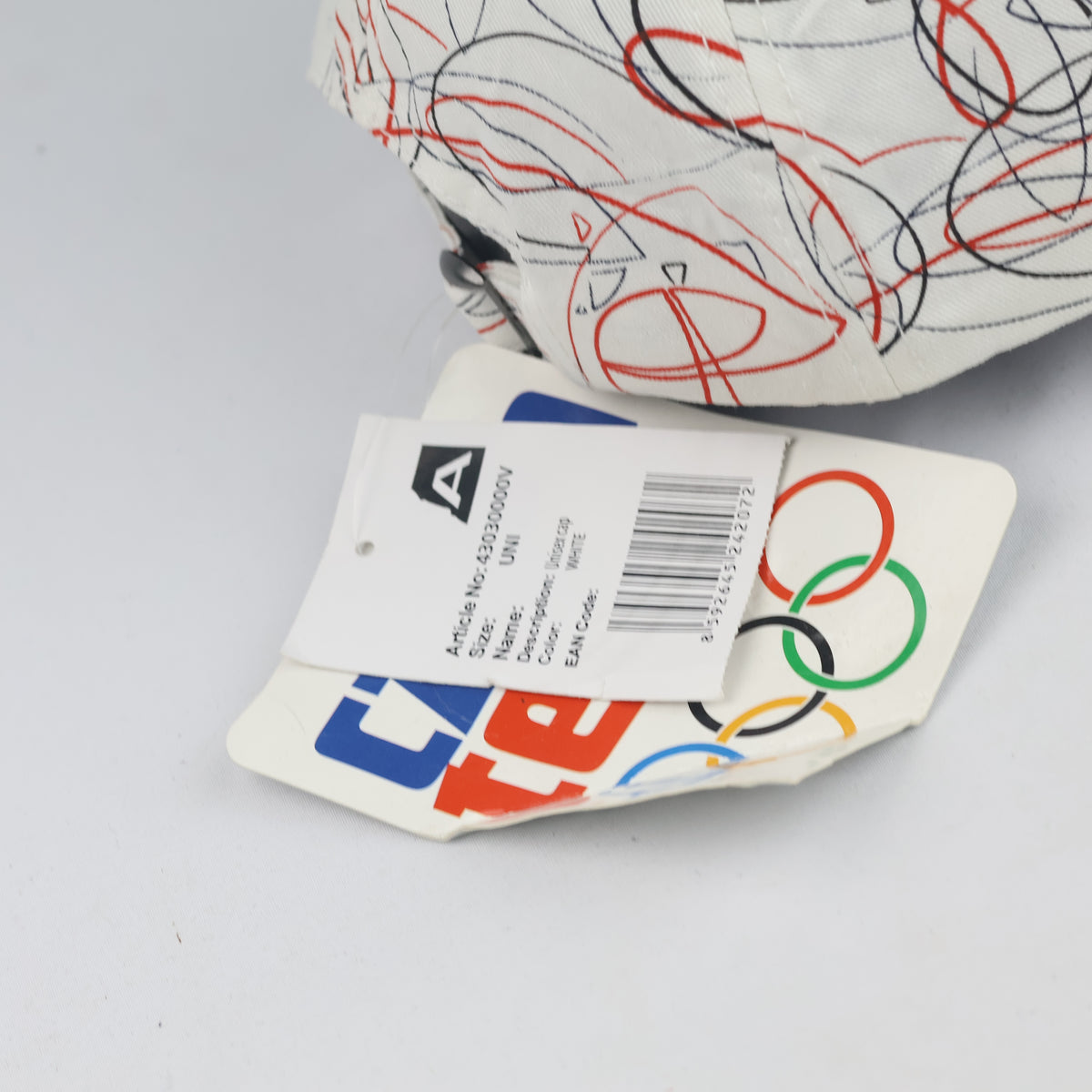 Thrifted NWT Czech Olympic Team Alpine Pro White Strapback Hat (57-58cm) | 10597