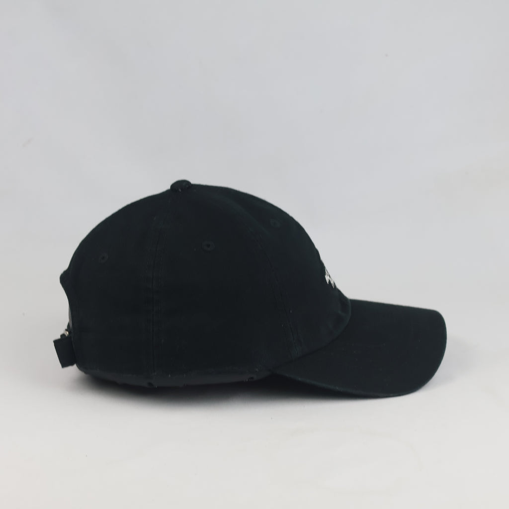 Thrifted The North Face Classic Black Baseball Cap (57cm) | 10589