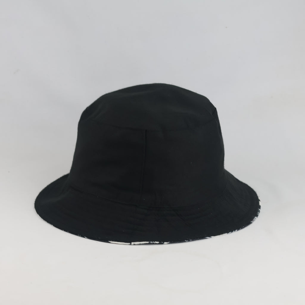 Thrifted Tropical Palm Silhouette Reversible Sun Hat (57-58cm) |