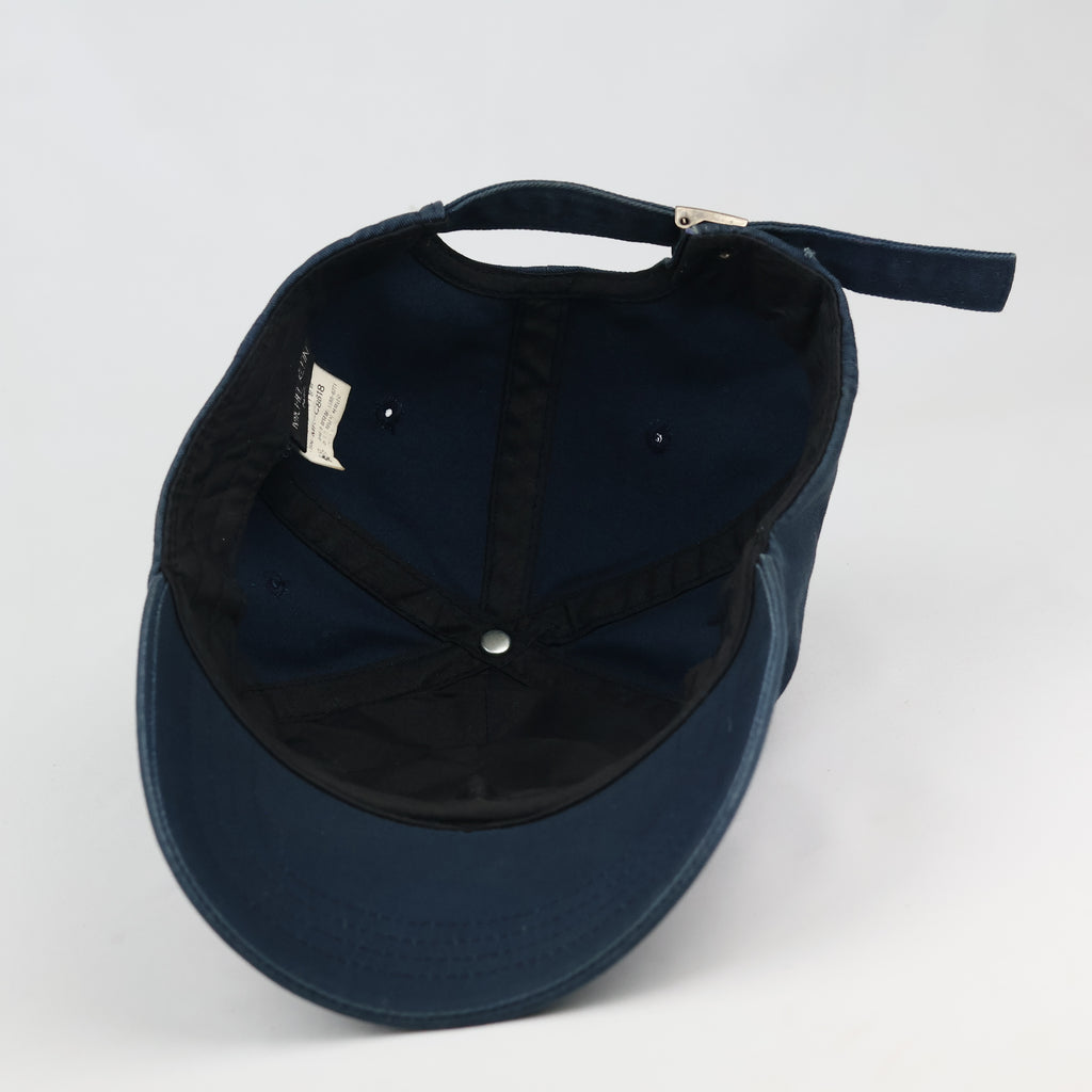 Vintage Michel Klein Paris Awesome Slogan Navy Blue Dad Hat