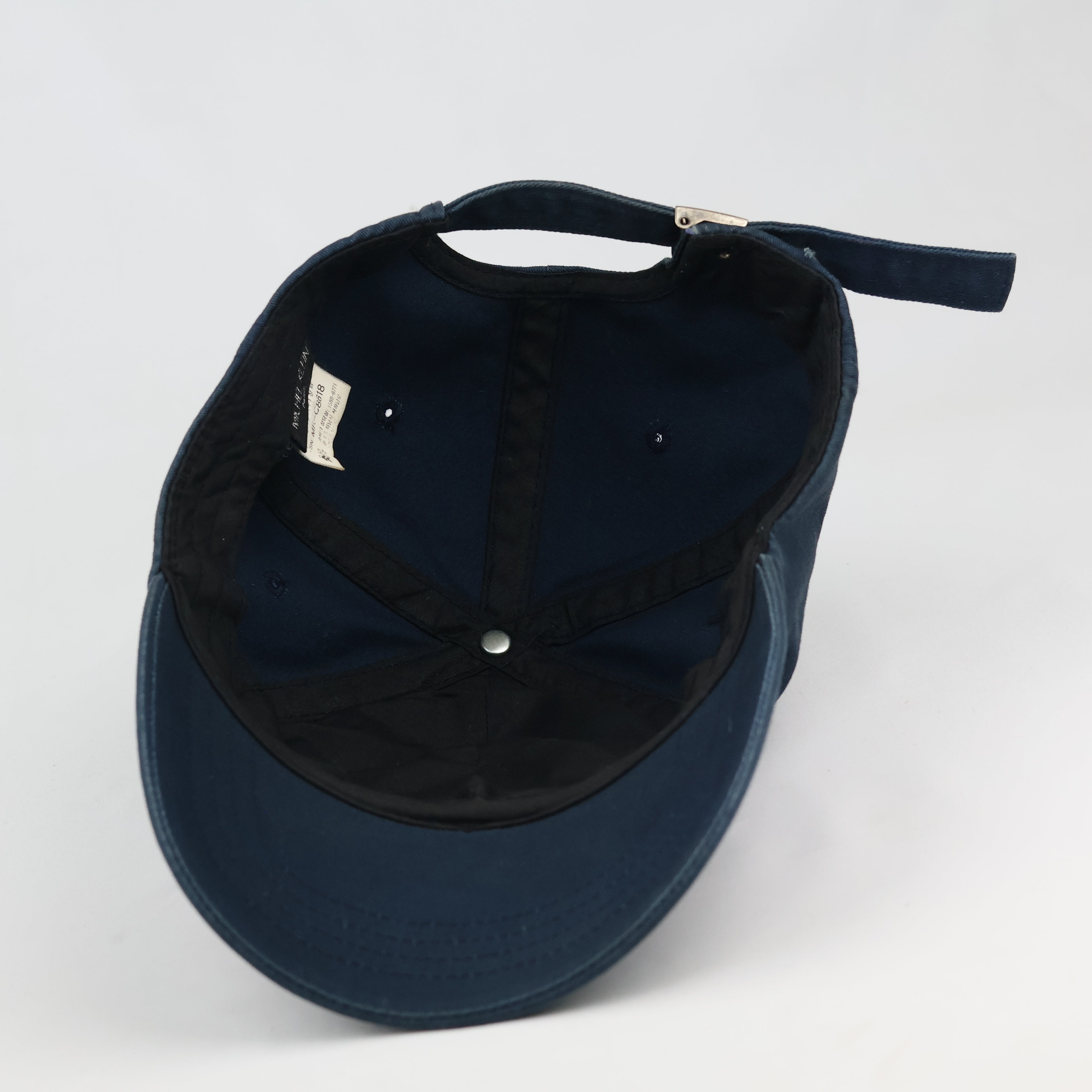 Vintage Michel Klein Paris Awesome Slogan Navy Blue Dad Hat