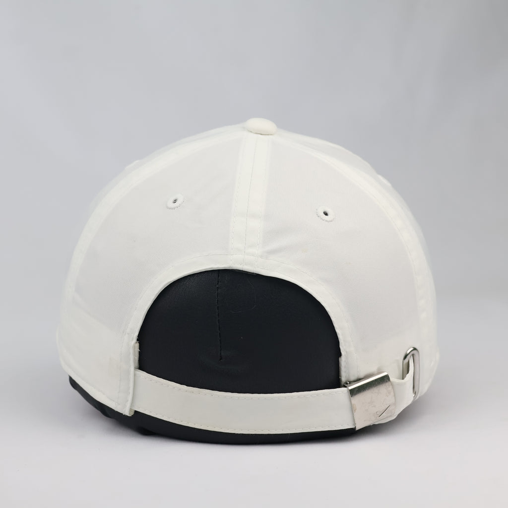 Thrifted Nike Heritage 86 Adjustable Cap | All White Metal Swoosh