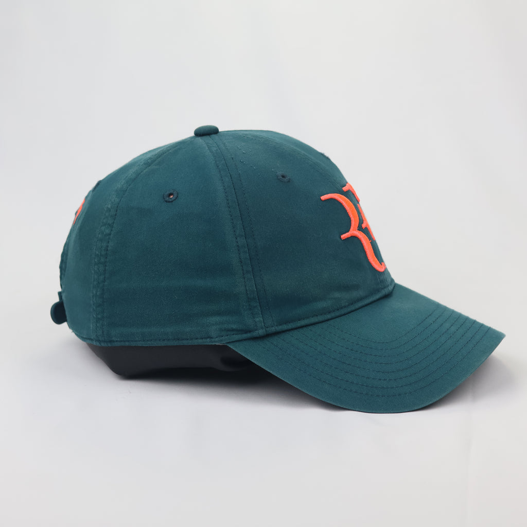 Nike Roger Federer "RF" Heritage Thrifted Cap – Teal Green & Infrared