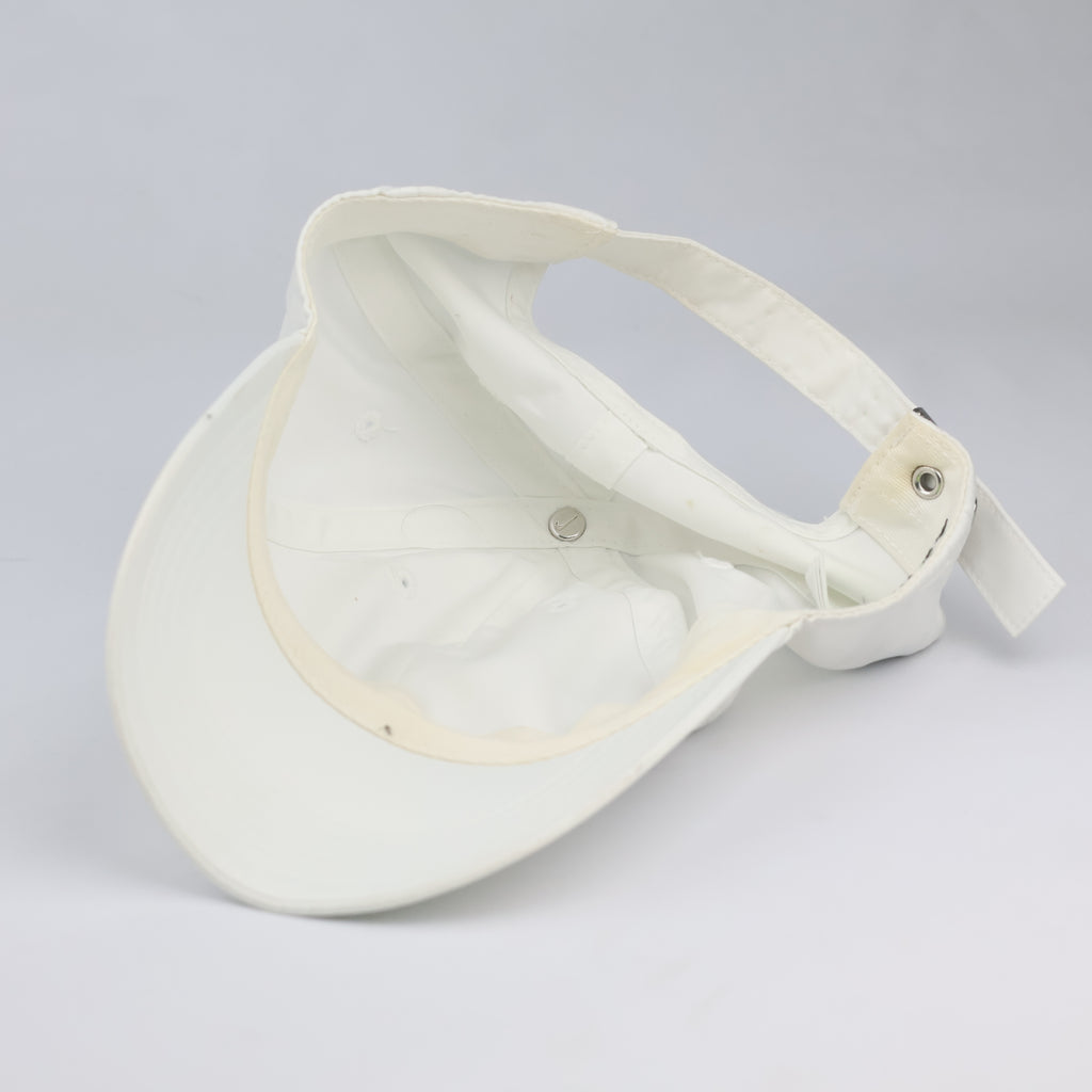 Thrifted Nike Heritage 86 Adjustable Cap | All White Metal Swoosh