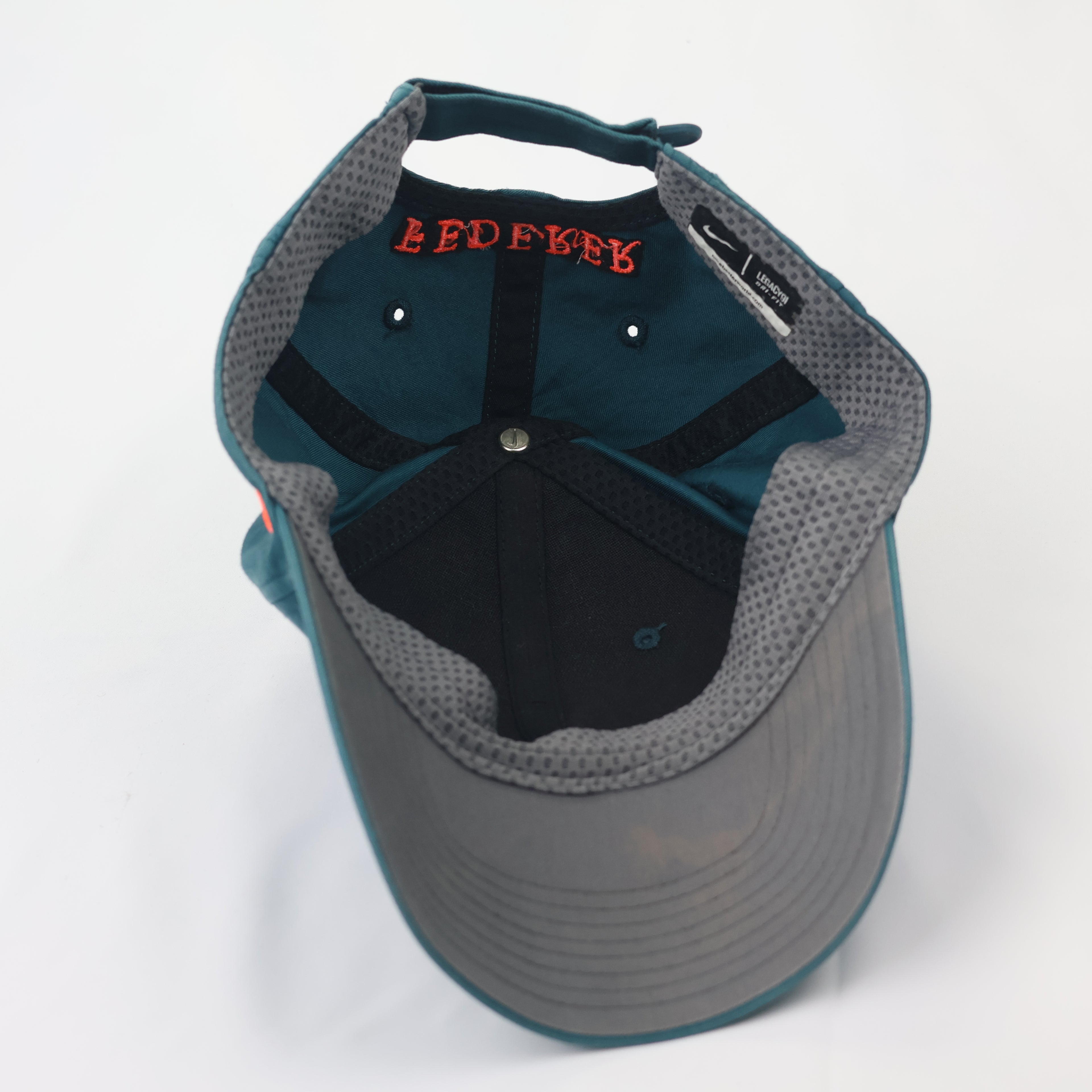 Nike Roger Federer "RF" Heritage Thrifted Cap – Teal Green & Infrared