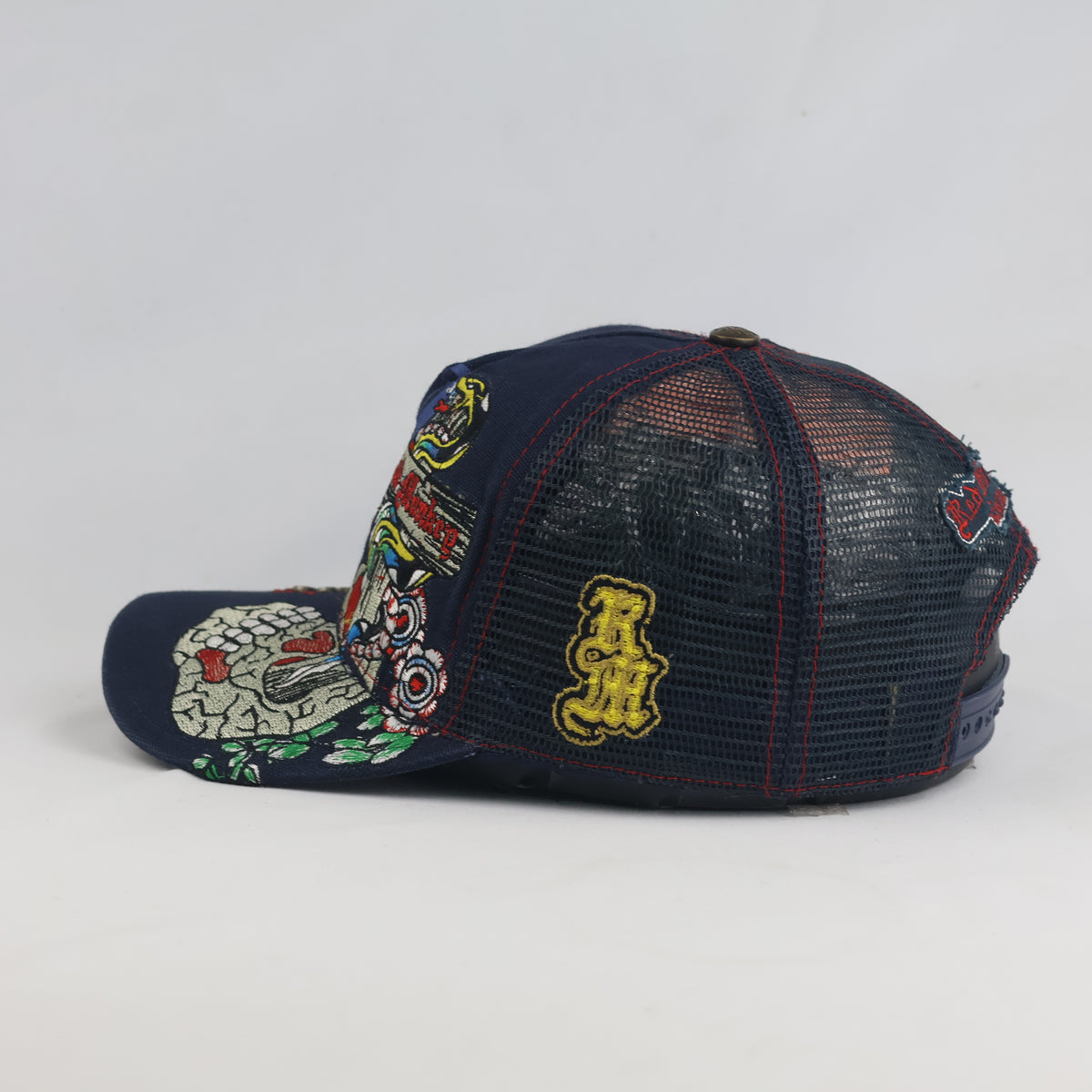 Thrifted Red Monkey Torry Pendergrass Snapback Cap (56-57cm)  | 10615