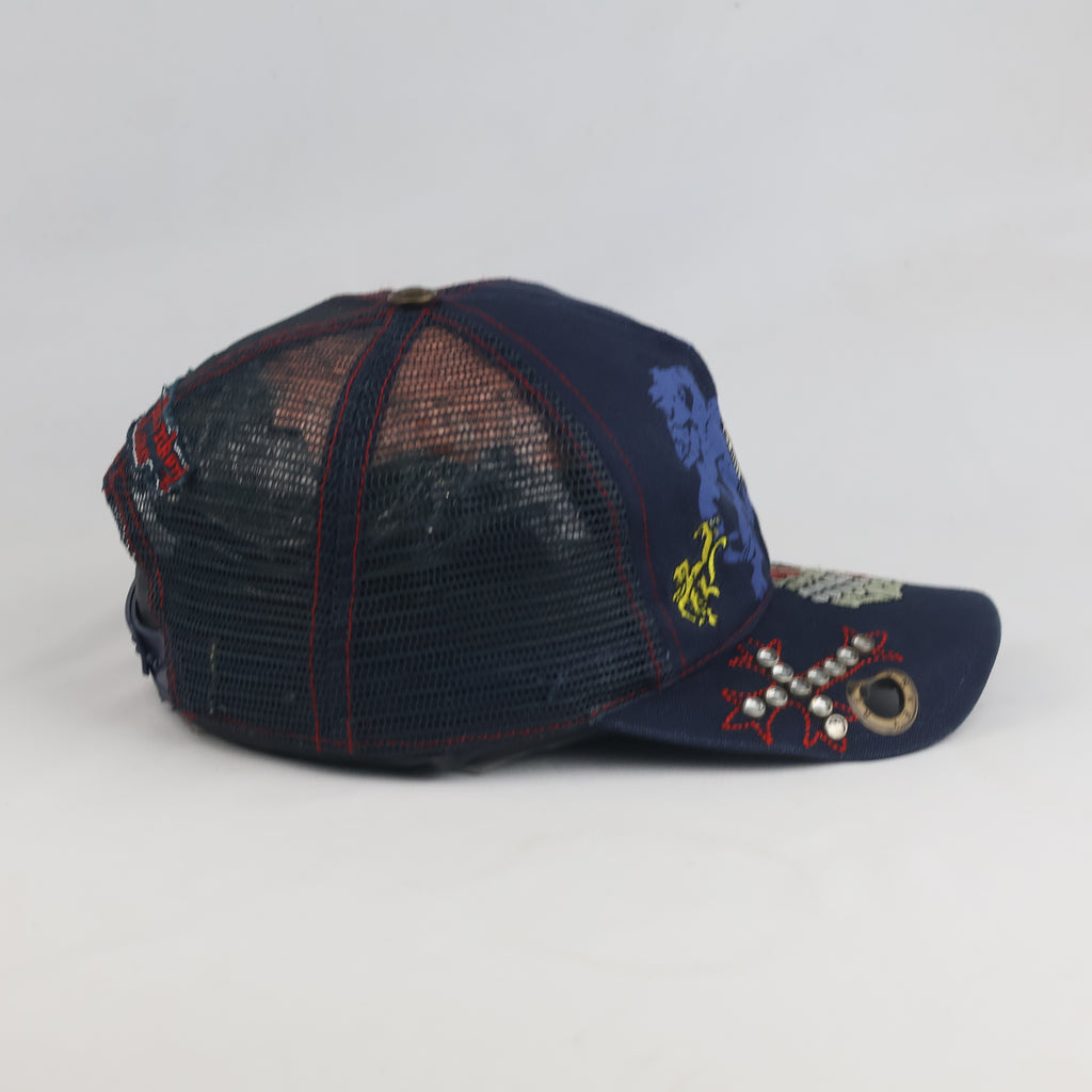 Thrifted Red Monkey Torry Pendergrass Snapback Cap (56-57cm)  | 10615