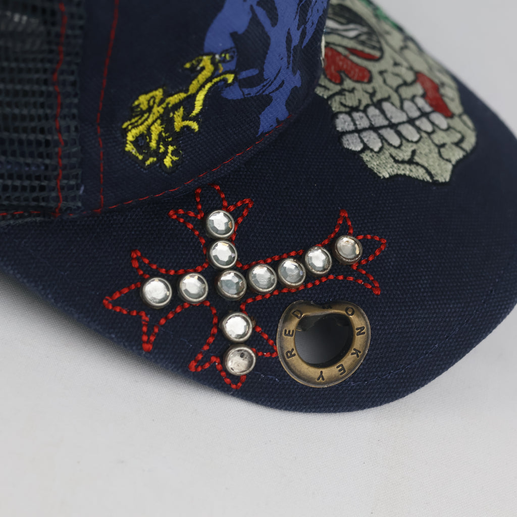 Thrifted Red Monkey Torry Pendergrass Snapback Cap (56-57cm)  | 10615