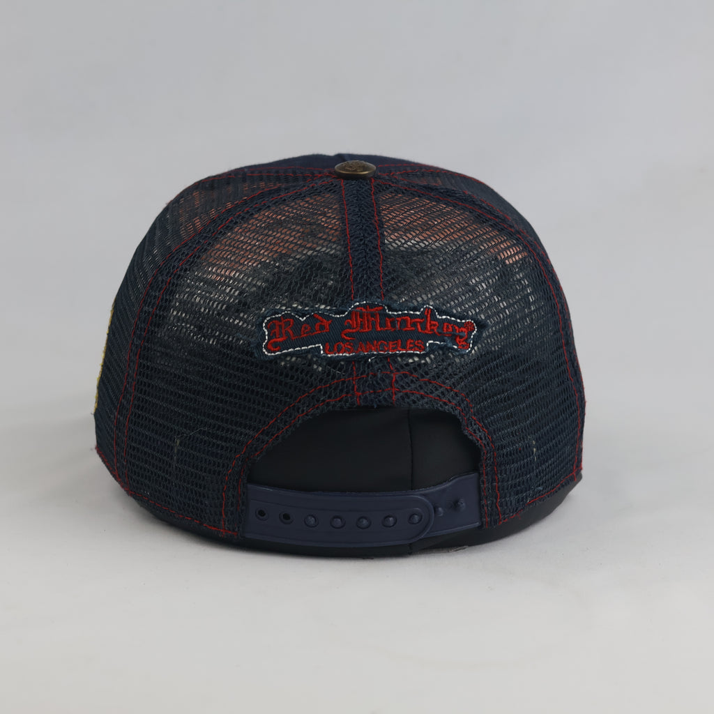Thrifted Red Monkey Torry Pendergrass Snapback Cap (56-57cm)  | 10615