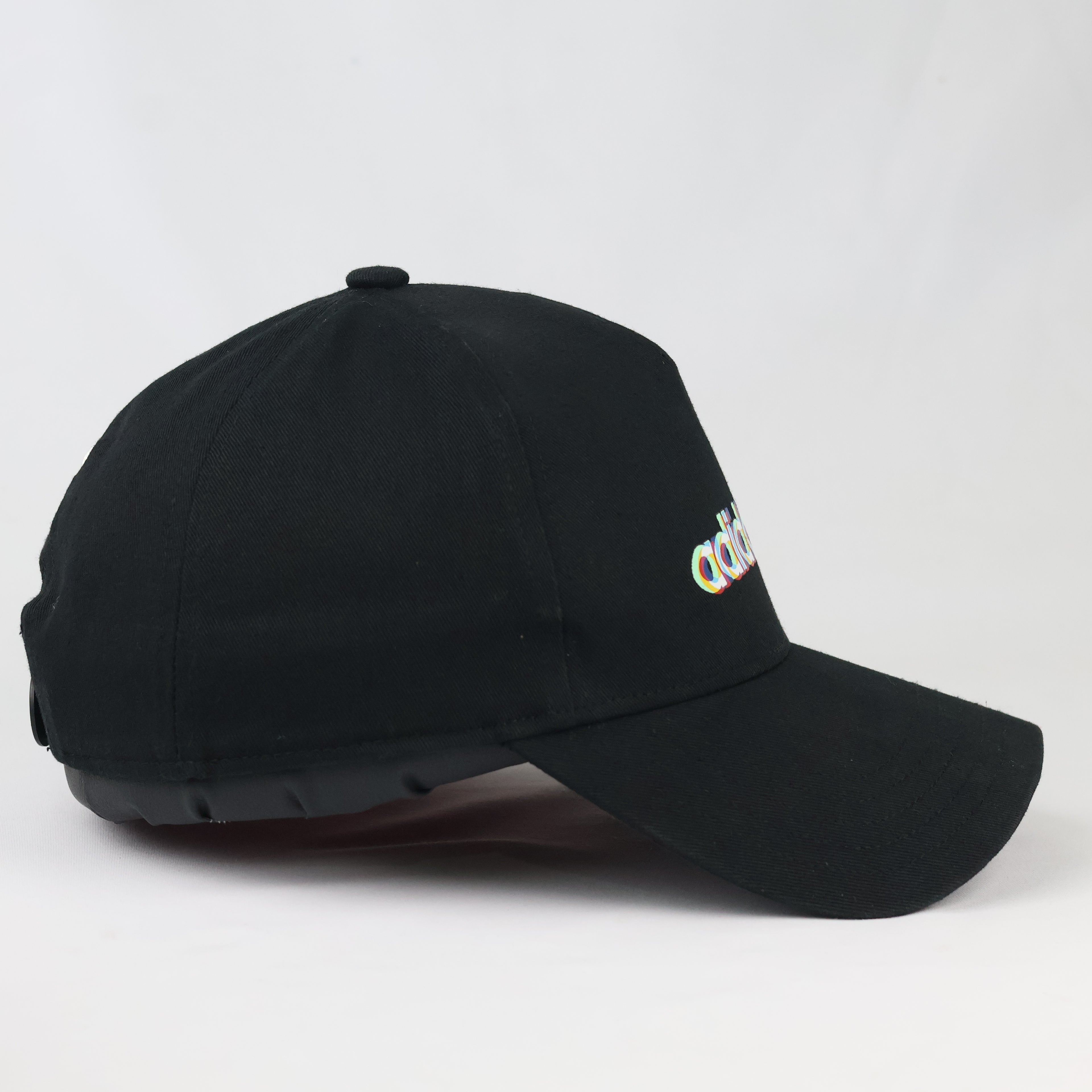 Thrifted Adidas Trefoil Multi-Color Chromatic Aberration Cap