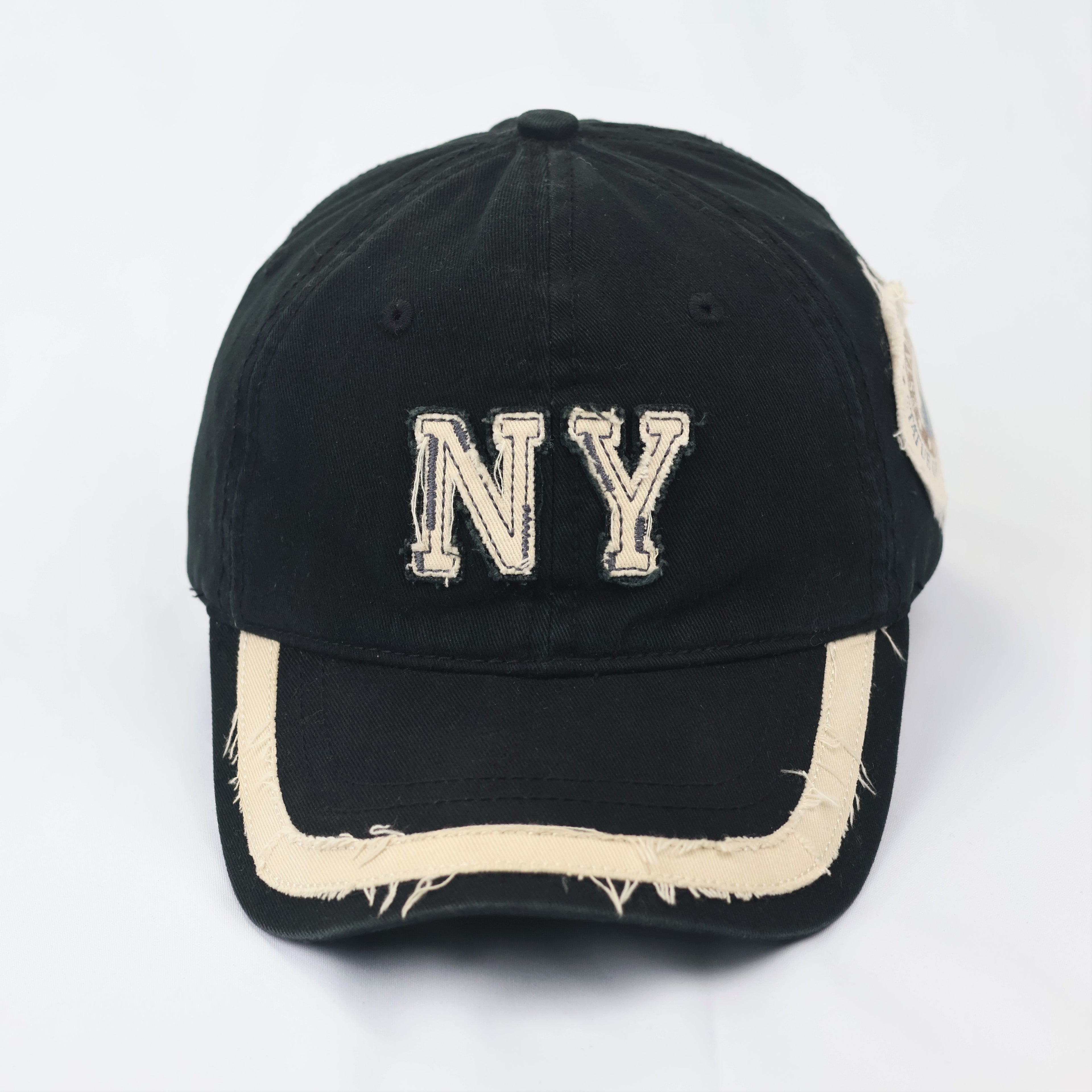 Vintage Style NY Embroidered Thrifted Dad Hat - Statue of Liberty Museum Store