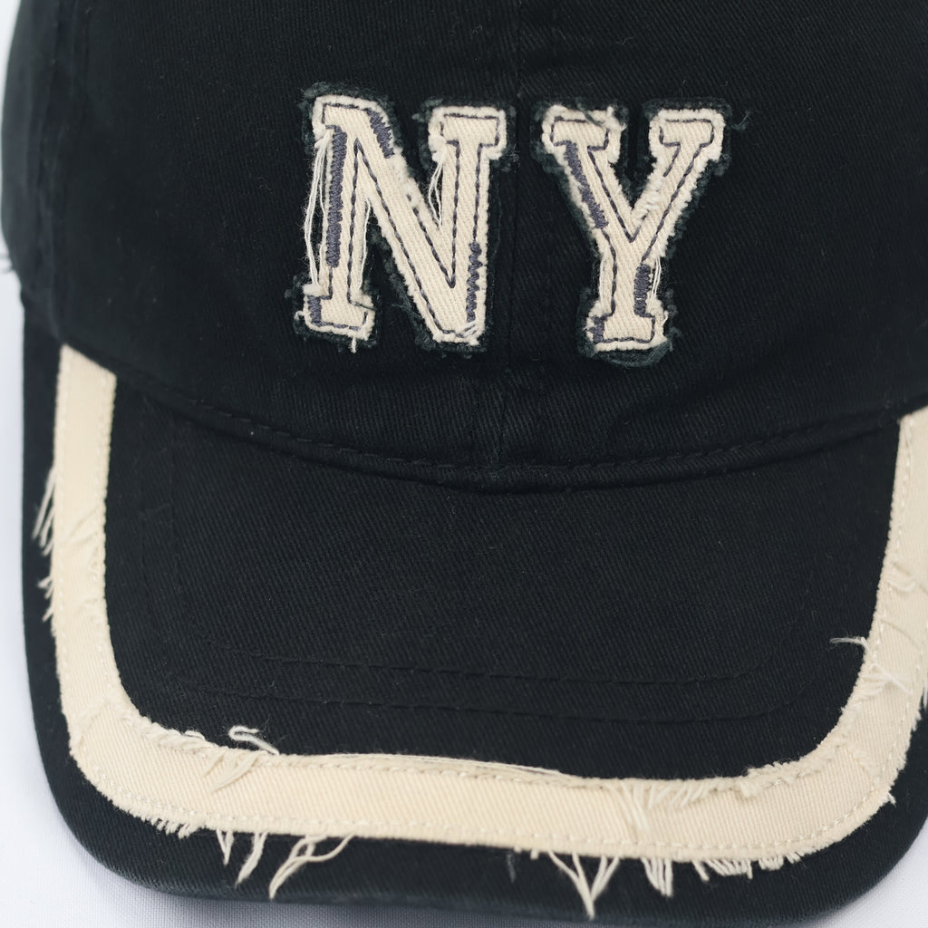 Vintage Style NY Embroidered Thrifted Dad Hat - Statue of Liberty Museum Store