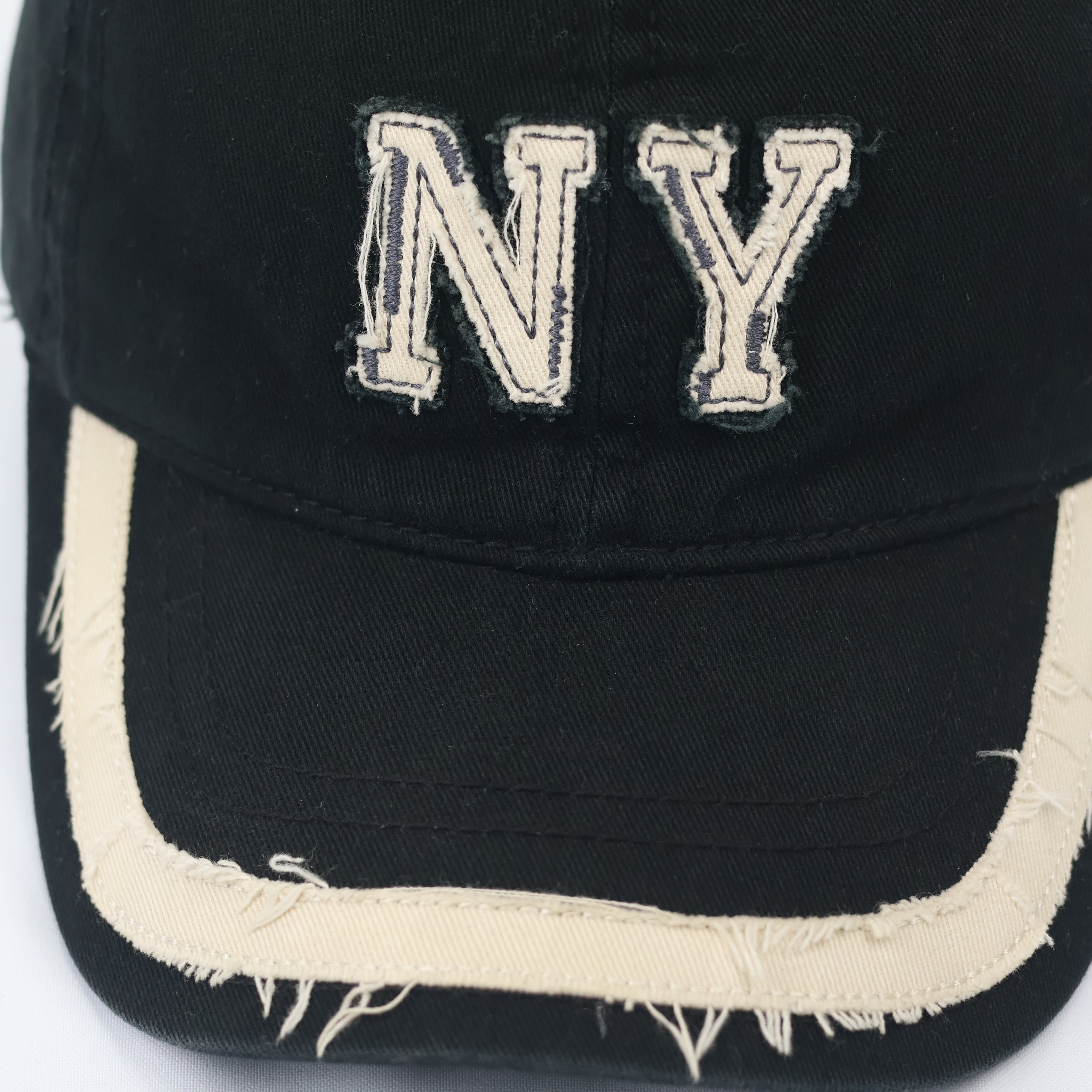 Vintage Style NY Embroidered Thrifted Dad Hat - Statue of Liberty Museum Store