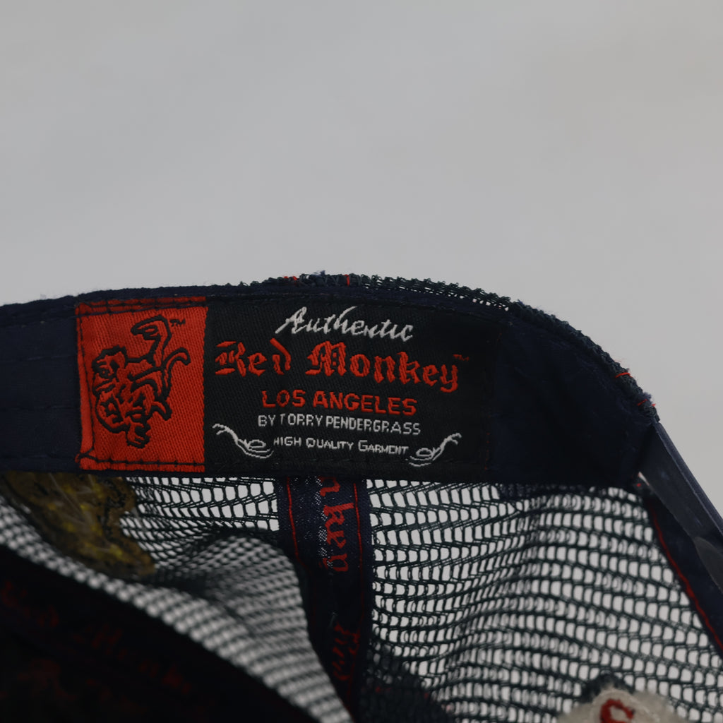 Thrifted Red Monkey Torry Pendergrass Snapback Cap (56-57cm)  | 10615