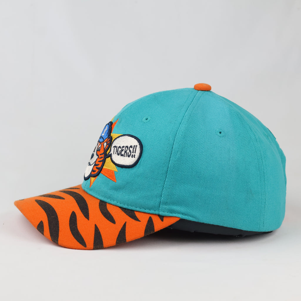 Thrifted Detroit Tigers Cartoon Mascot Cap | Kids Snapback