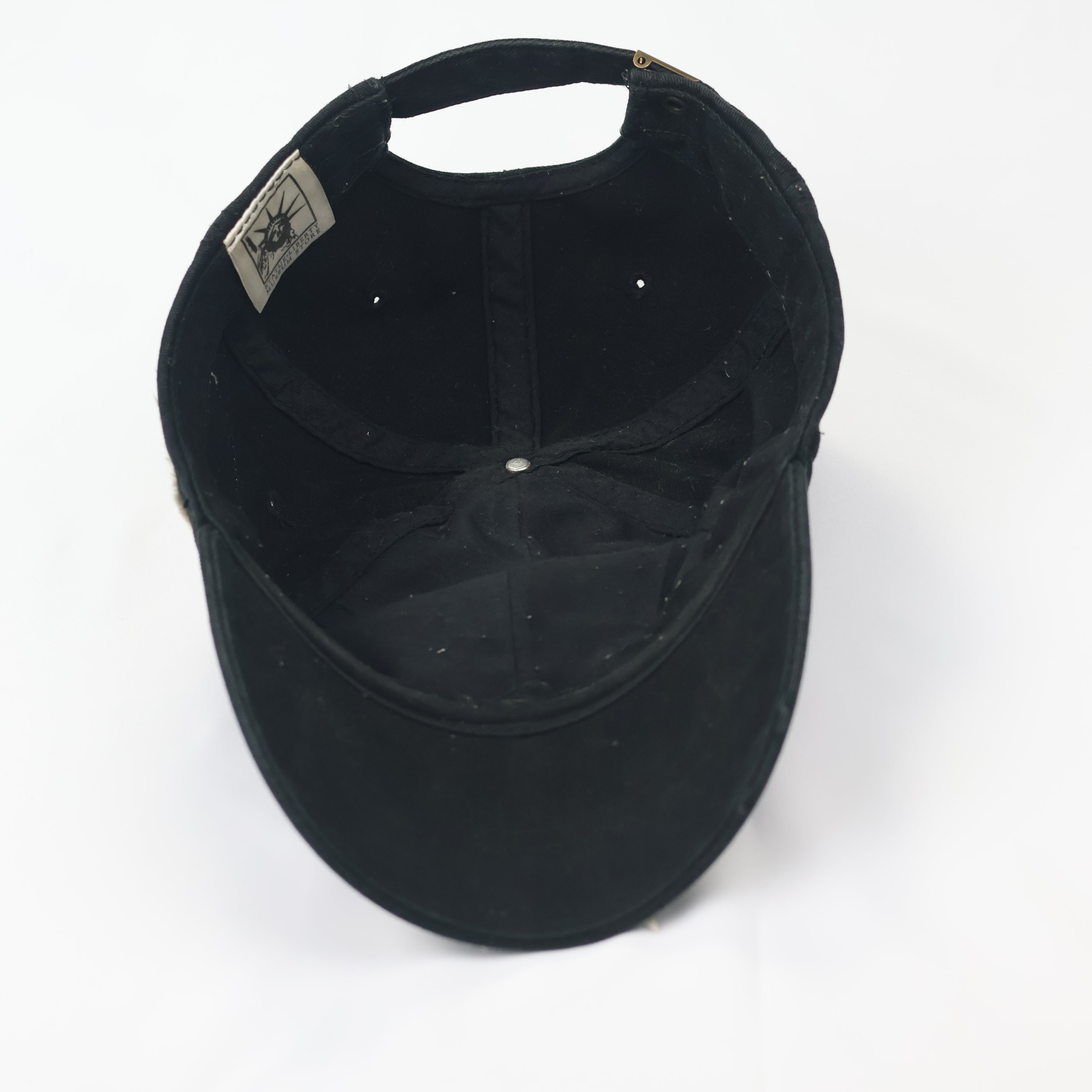 Vintage Style NY Embroidered Thrifted Dad Hat - Statue of Liberty Museum Store